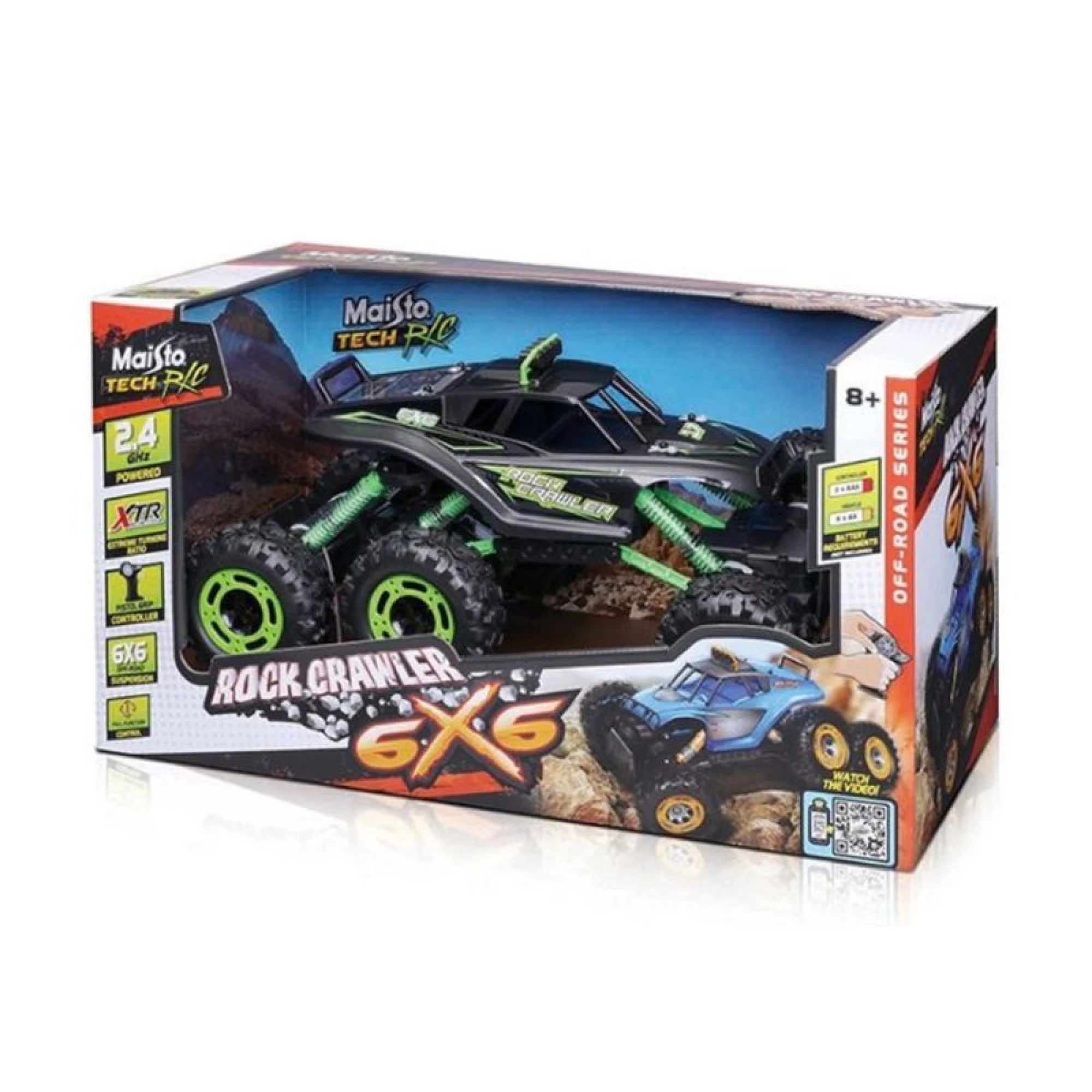 Maisto Rock Crawler 6x6 RC Car