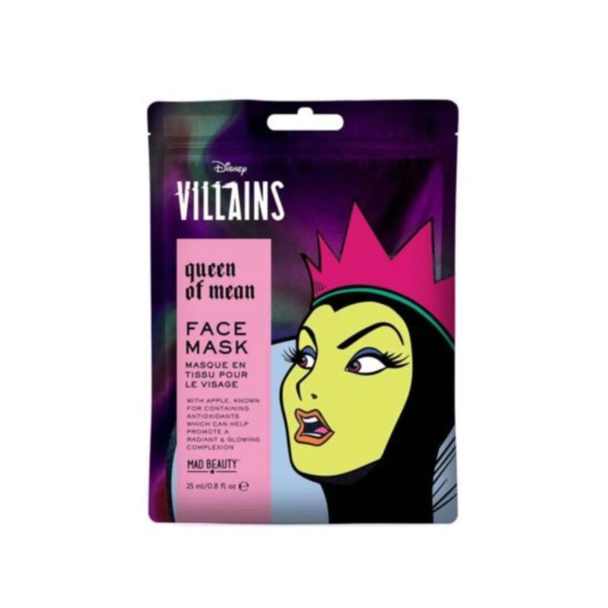 Mad Beauty Disney Villains Queen of Mean Face Mask