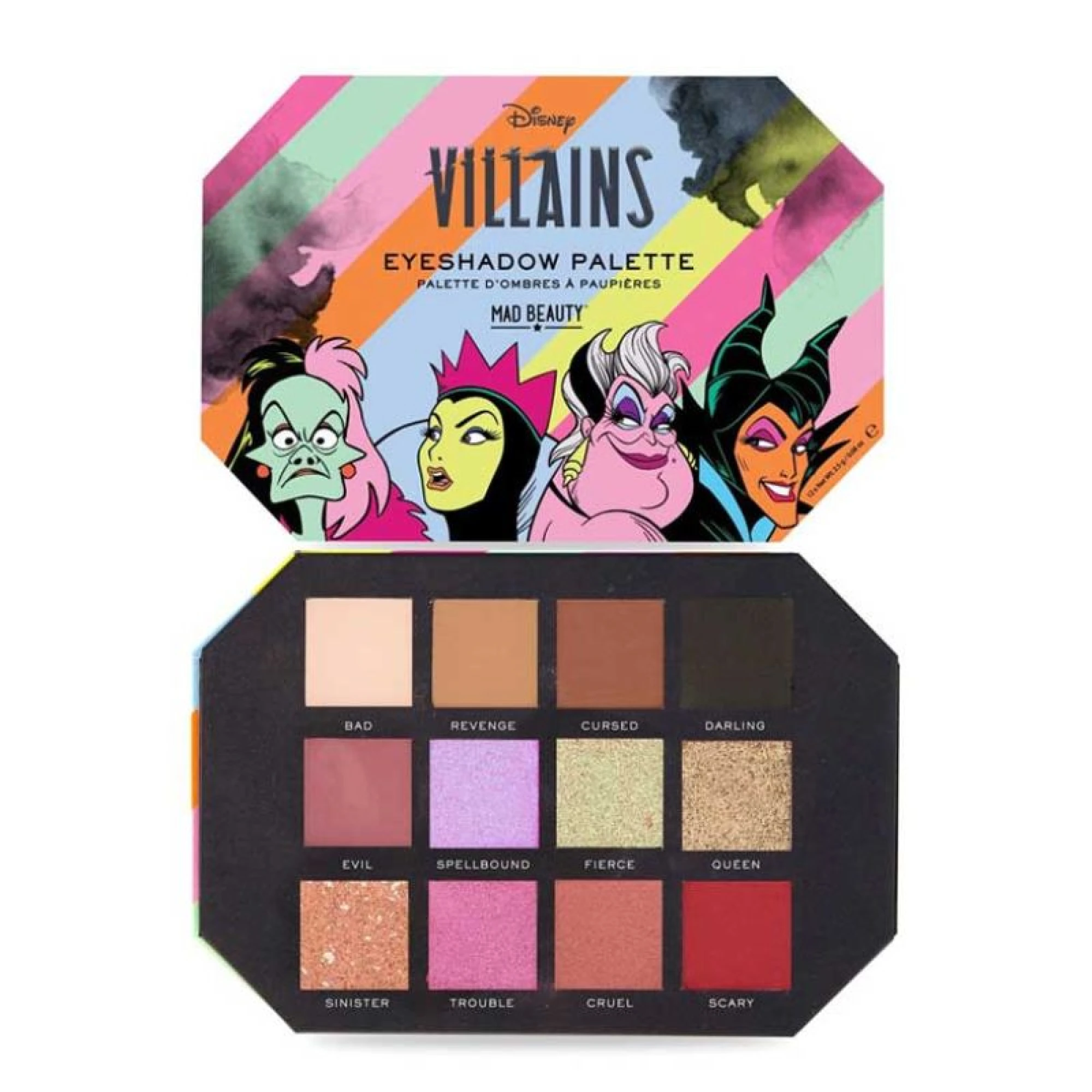 Mad Beauty - Eyeshadow Palette Disney POP Villains