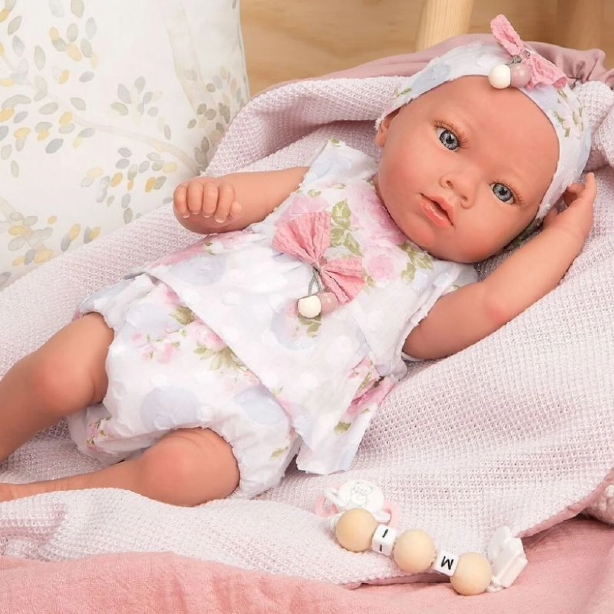 Arias Reborn Doll Inna with Blanket 38cm