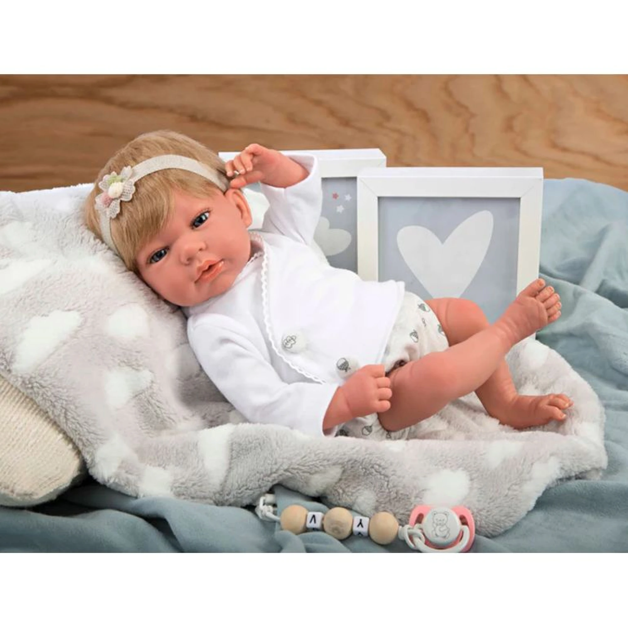 Arias Reborn Doll Violeta 40cm