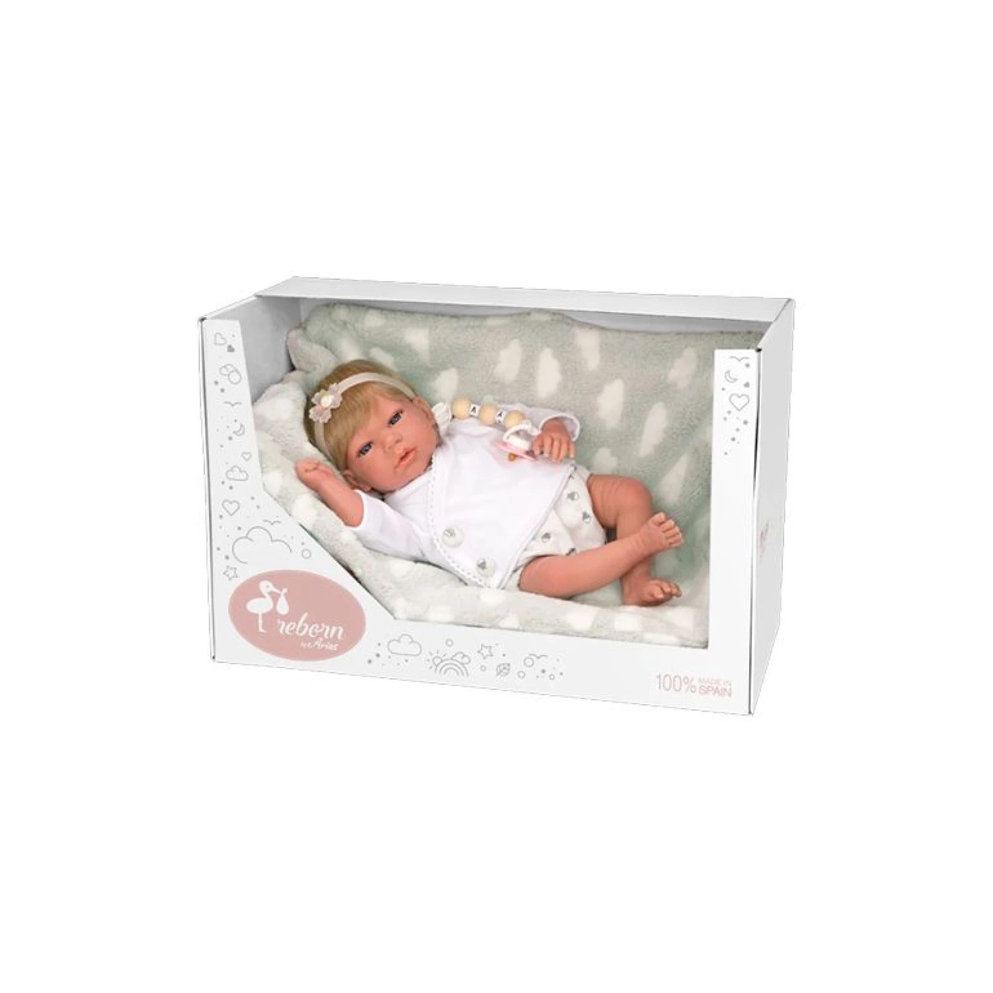 Arias Reborn Doll Violeta 40cm