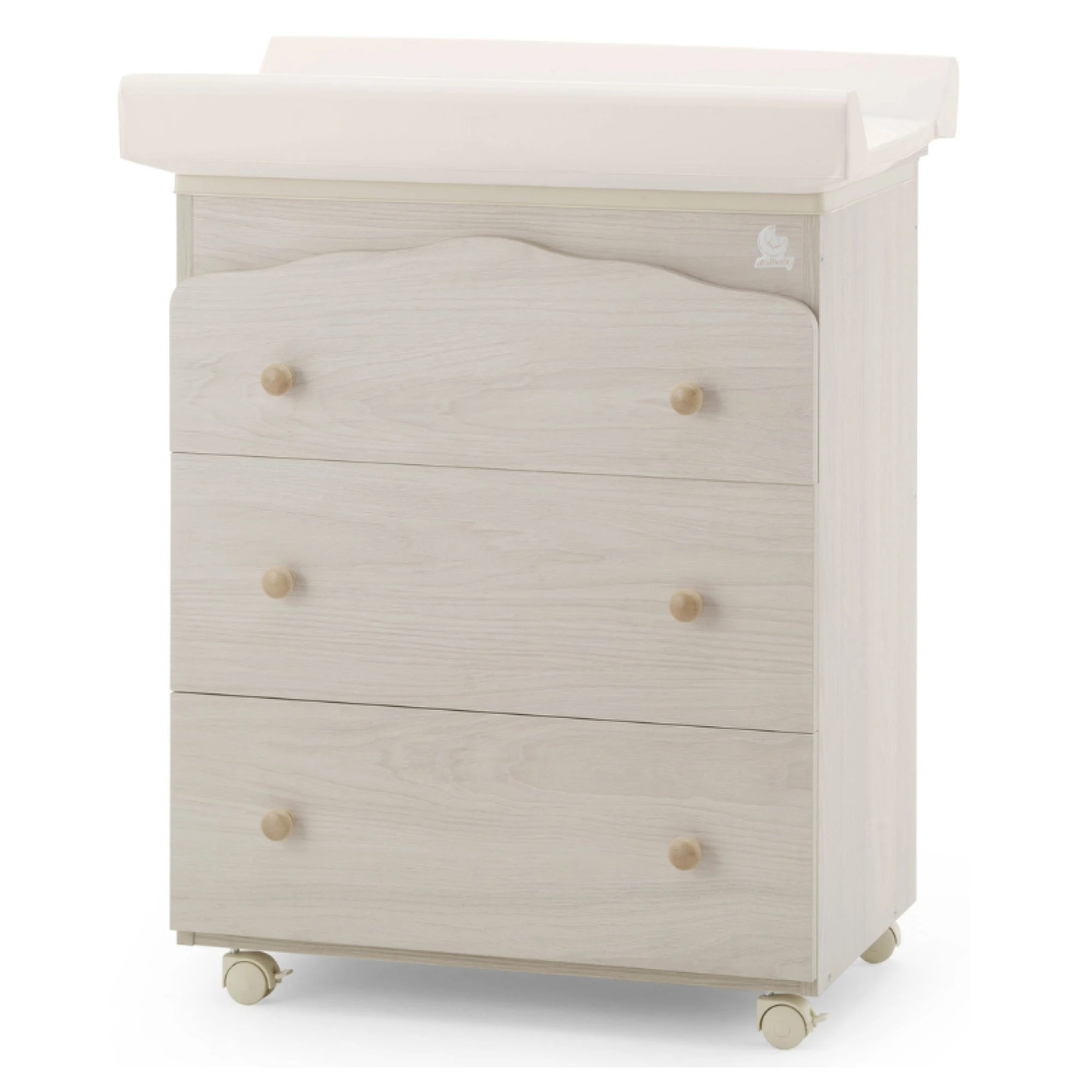 Italbaby changing table with bath Flash Sbiancato