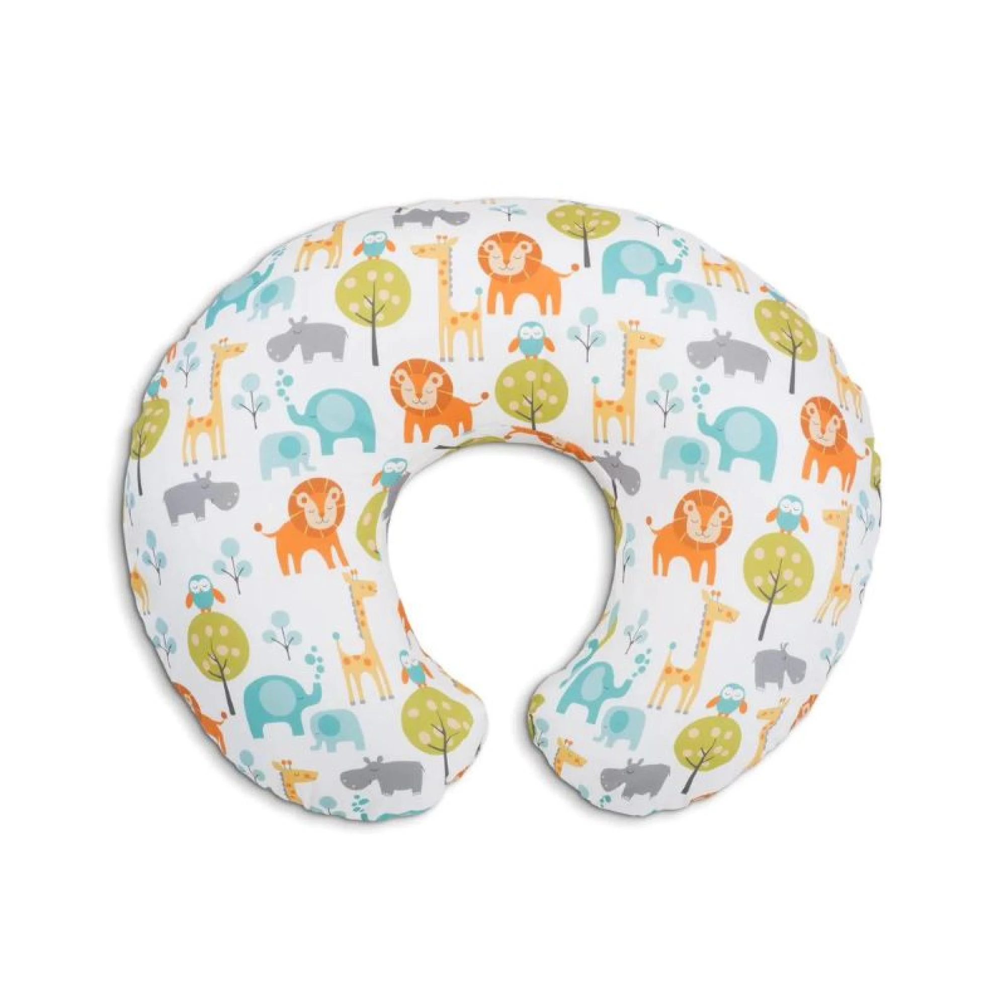 Chicco Boppy Peaceful Jungle Nursing Pillow 4in1