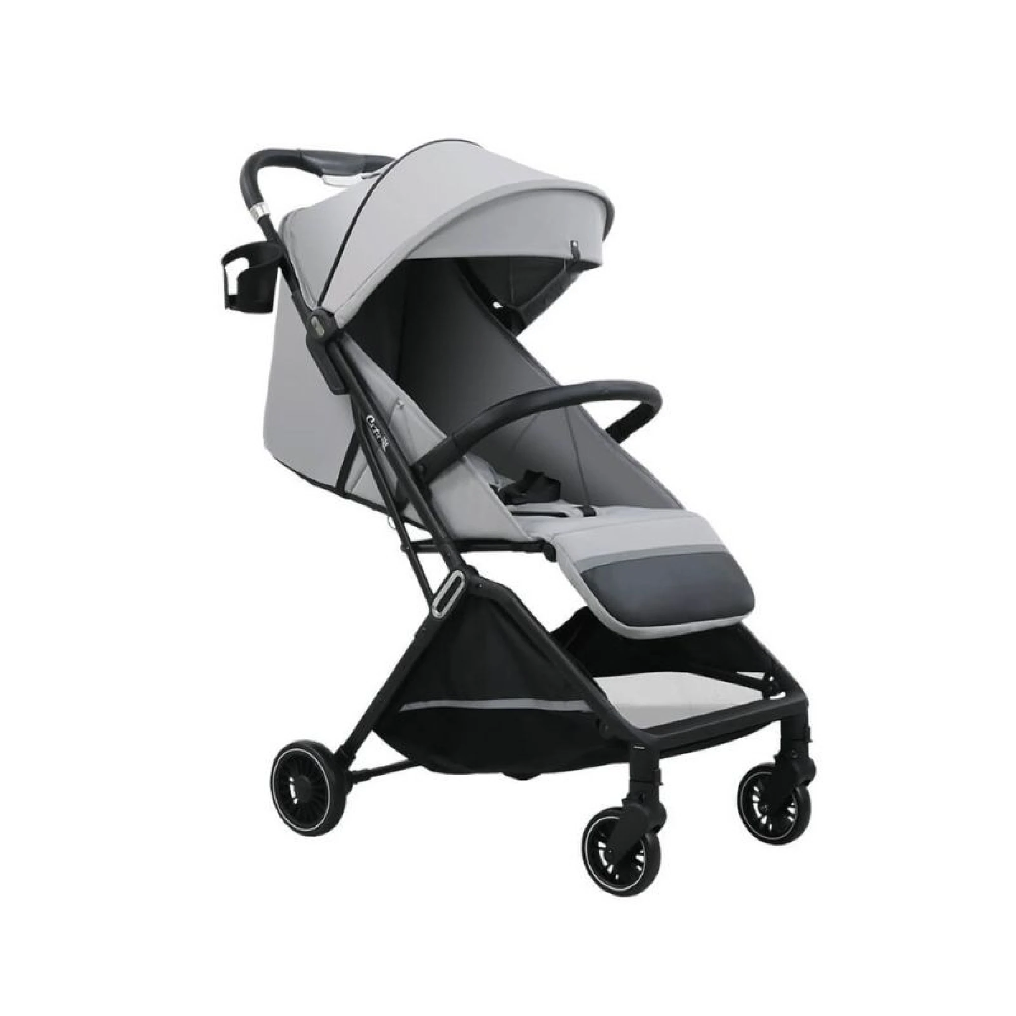 Bebestars Baby Stroller City Automatic Ice Grey