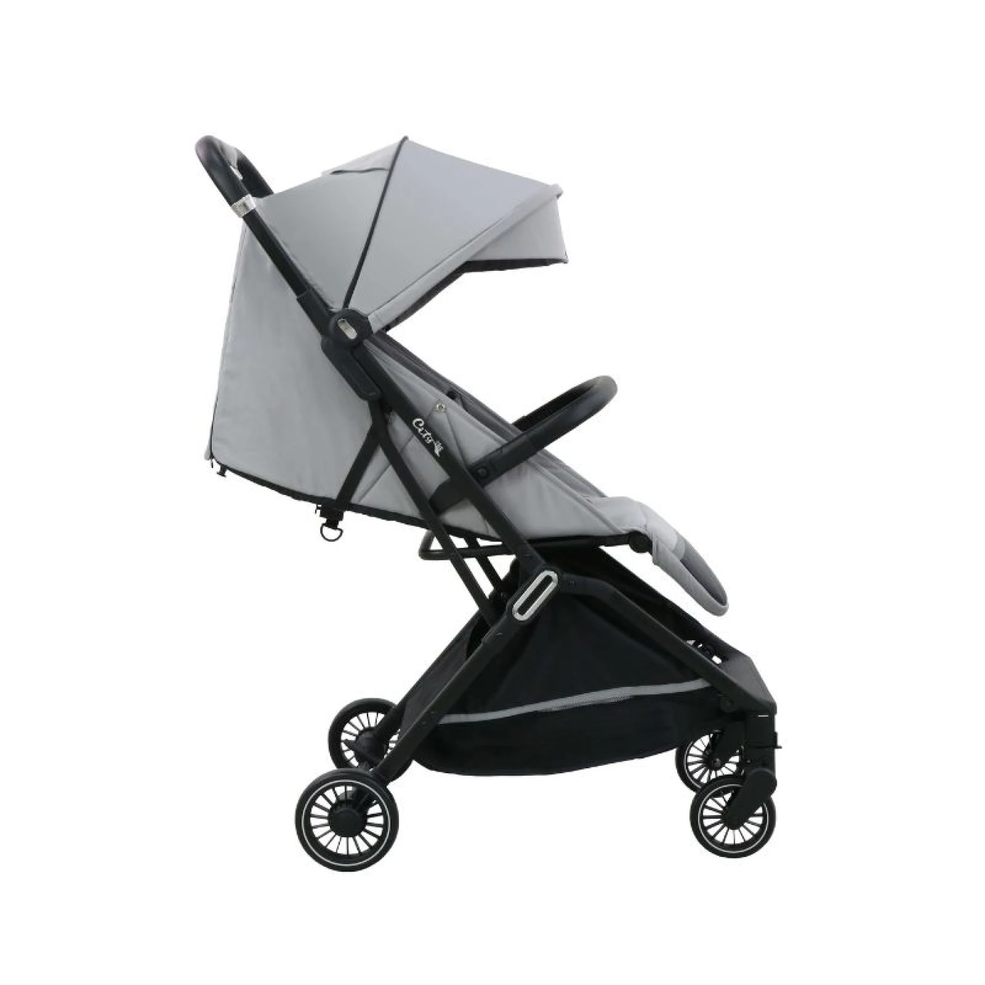Bebestars Baby Stroller City Automatic Ice Grey