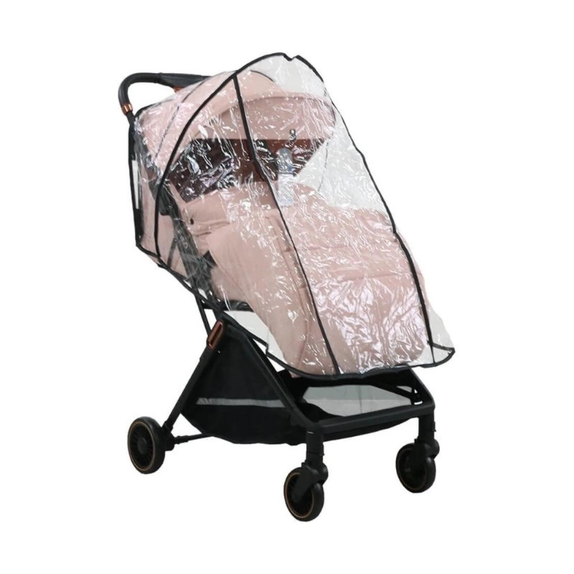 Bebestars Baby Stroller City Automatic Powder Pink