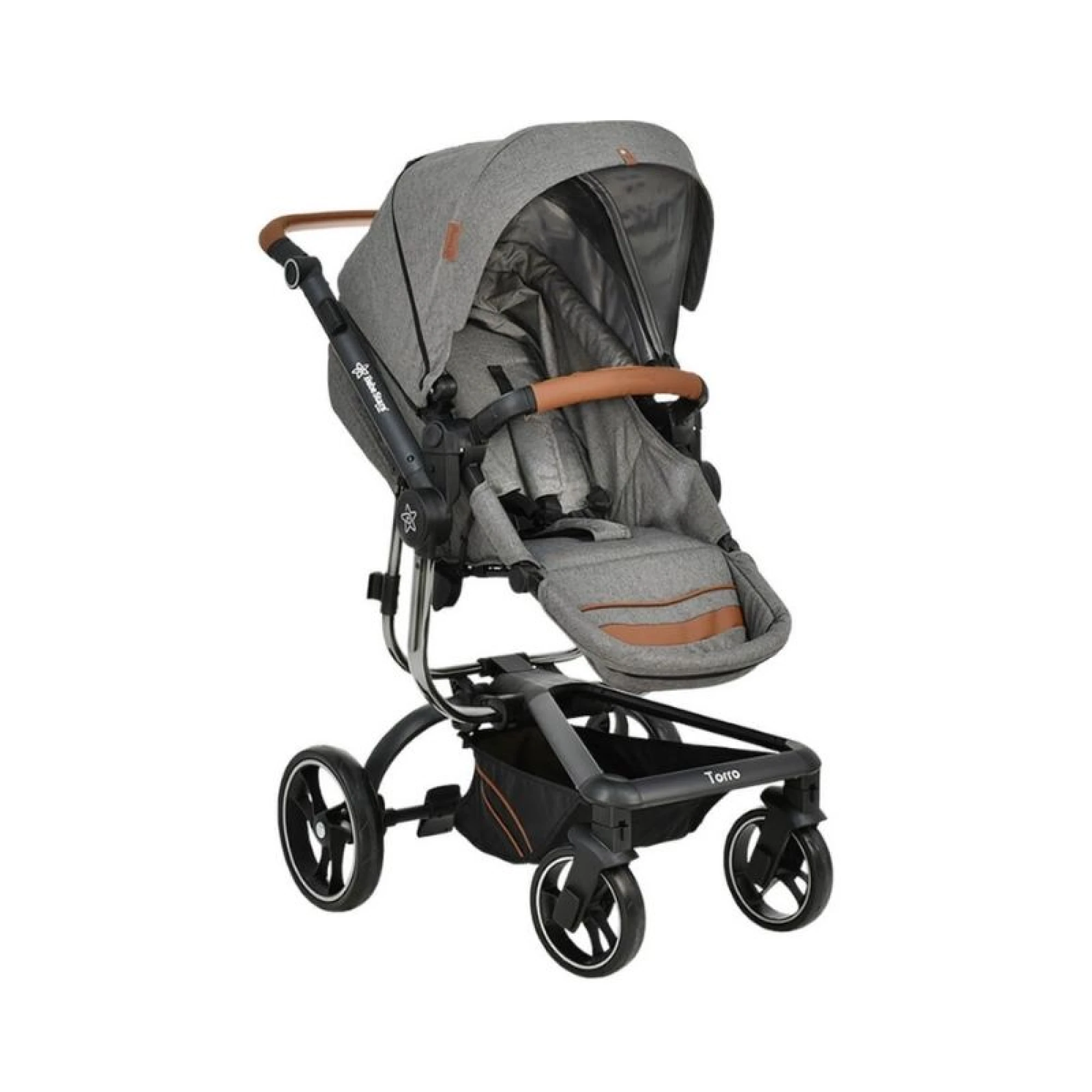 Bebestars Modular System Torro 3in1 Grey