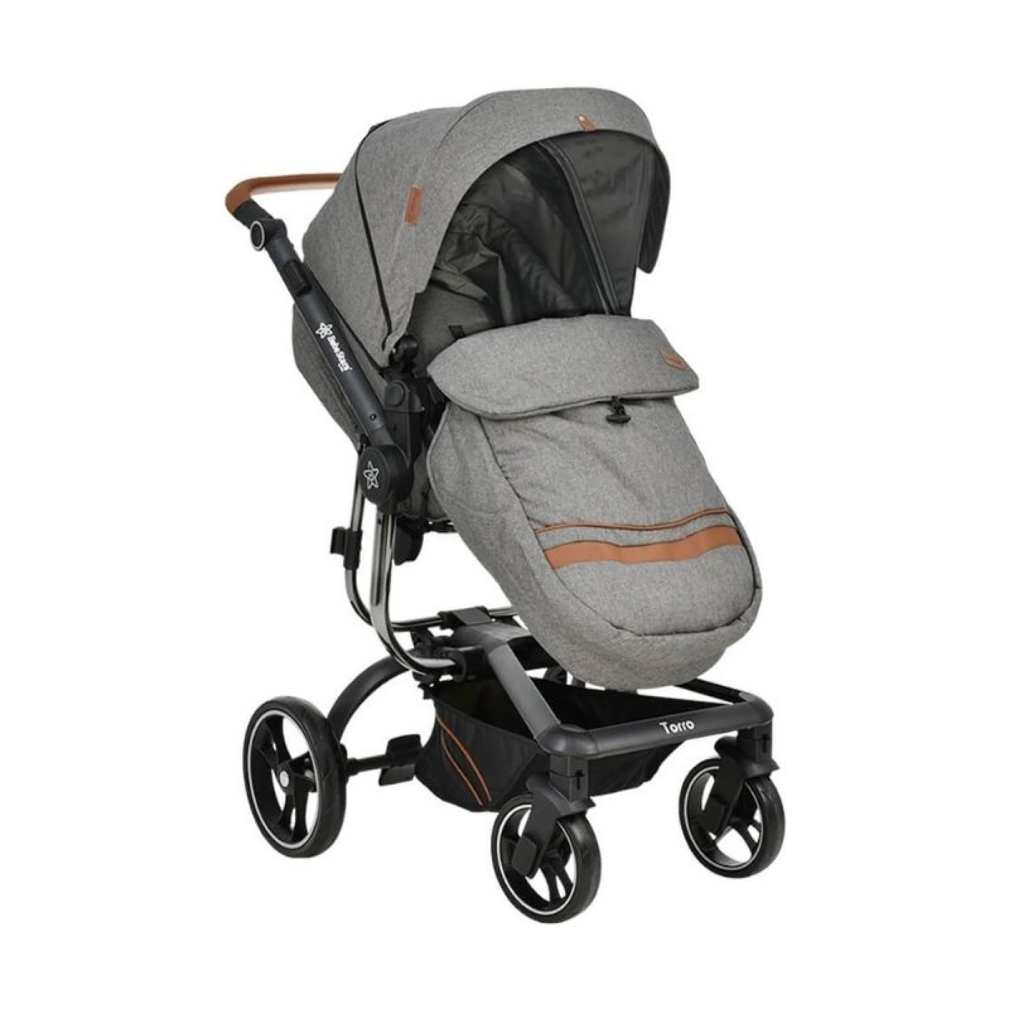 Bebestars Modular System Torro 3in1 Grey