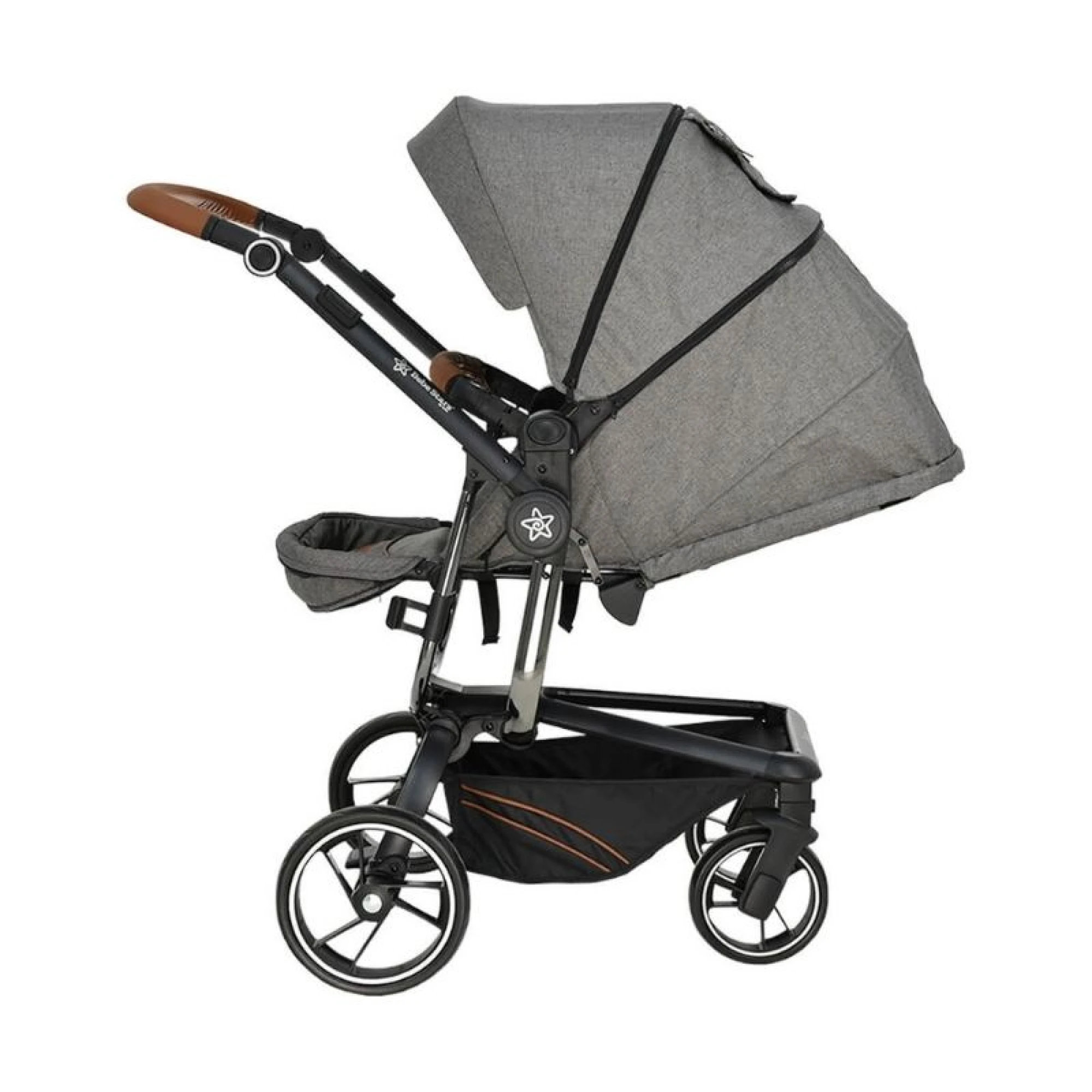 Bebestars Modular System Torro 3in1 Grey