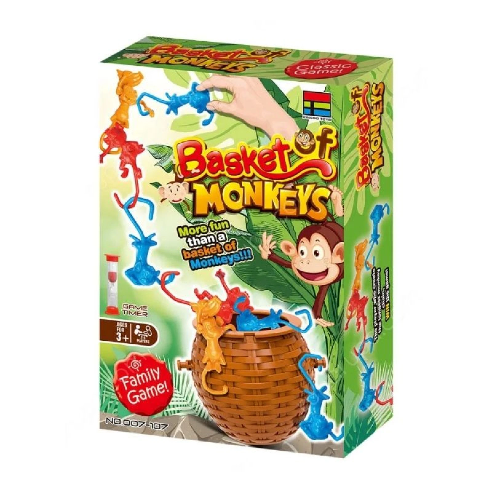 Basket Of Monkeys Family Game!
