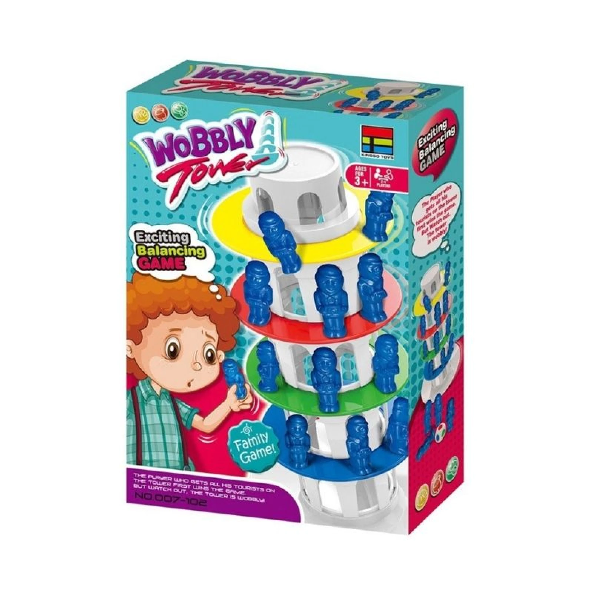 Wobbly Tower Exciting Balancing Game