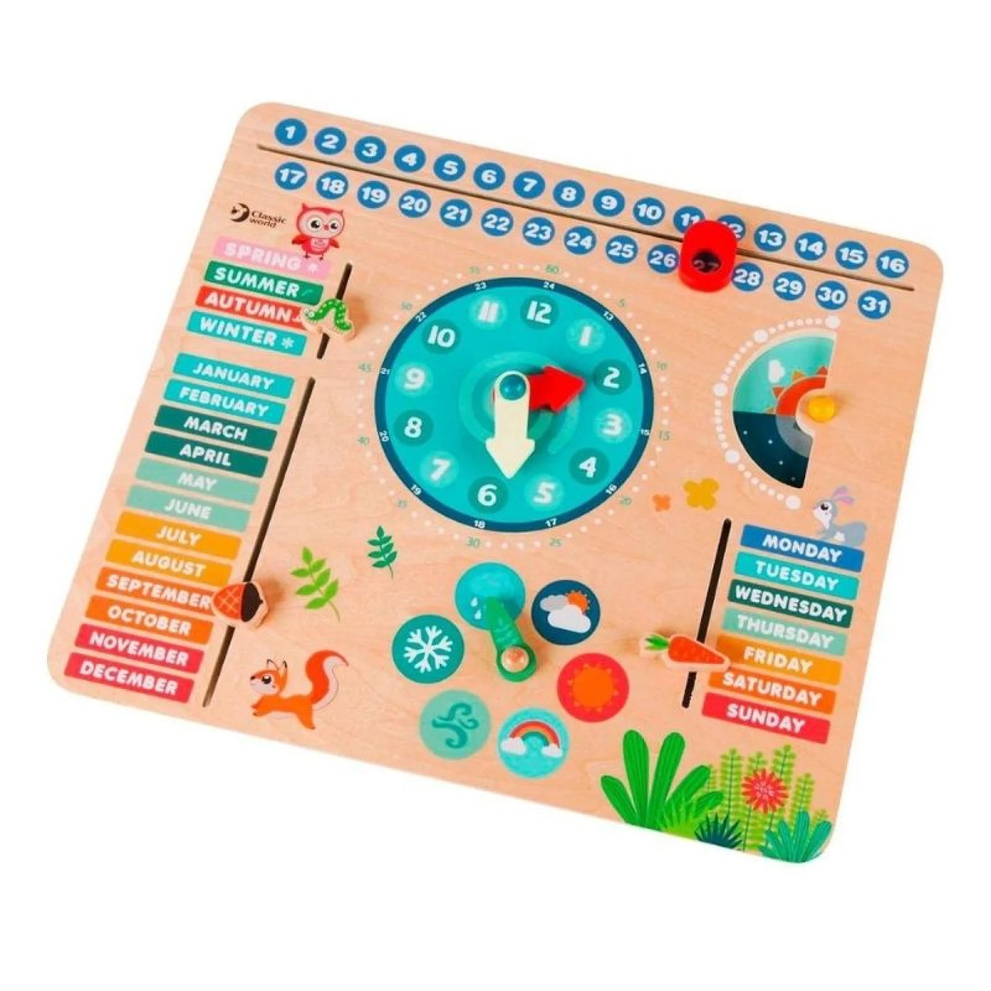 Classic World Toys Forest Calendar