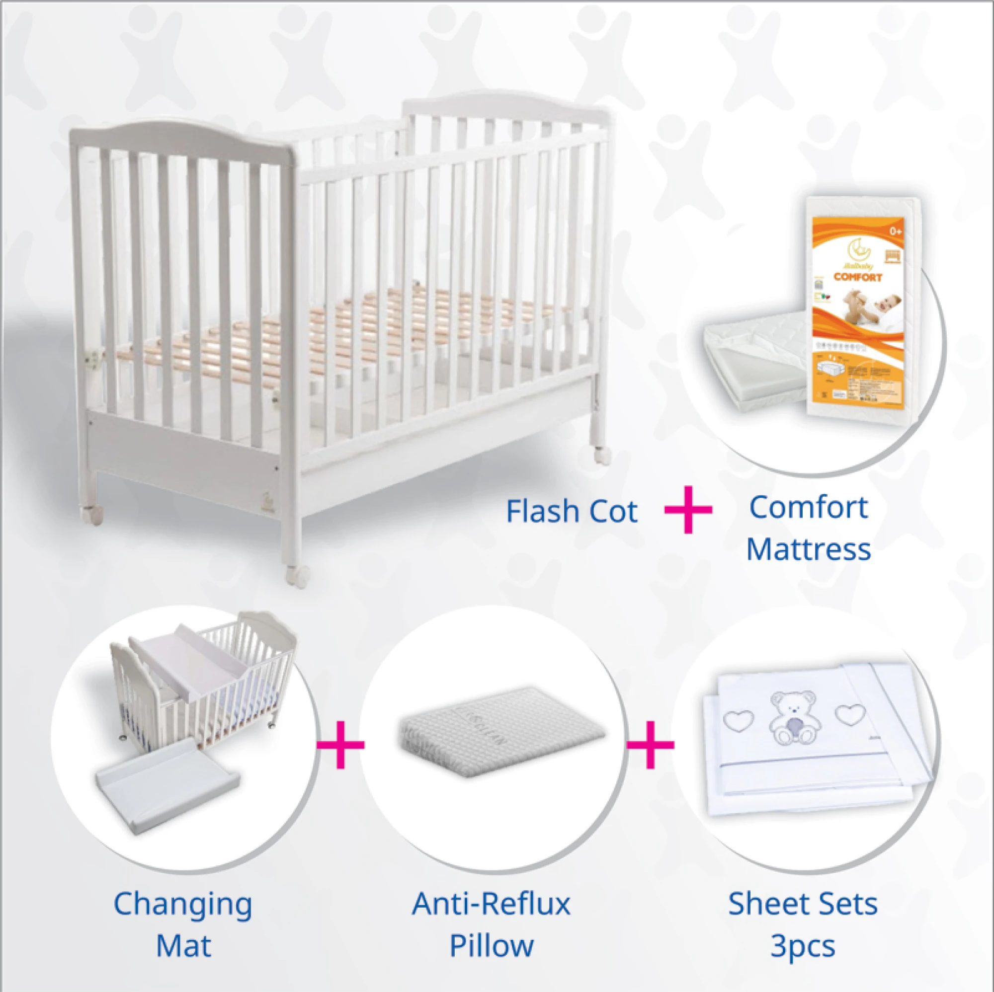 Italbaby 5pcs Furniture Baby Set