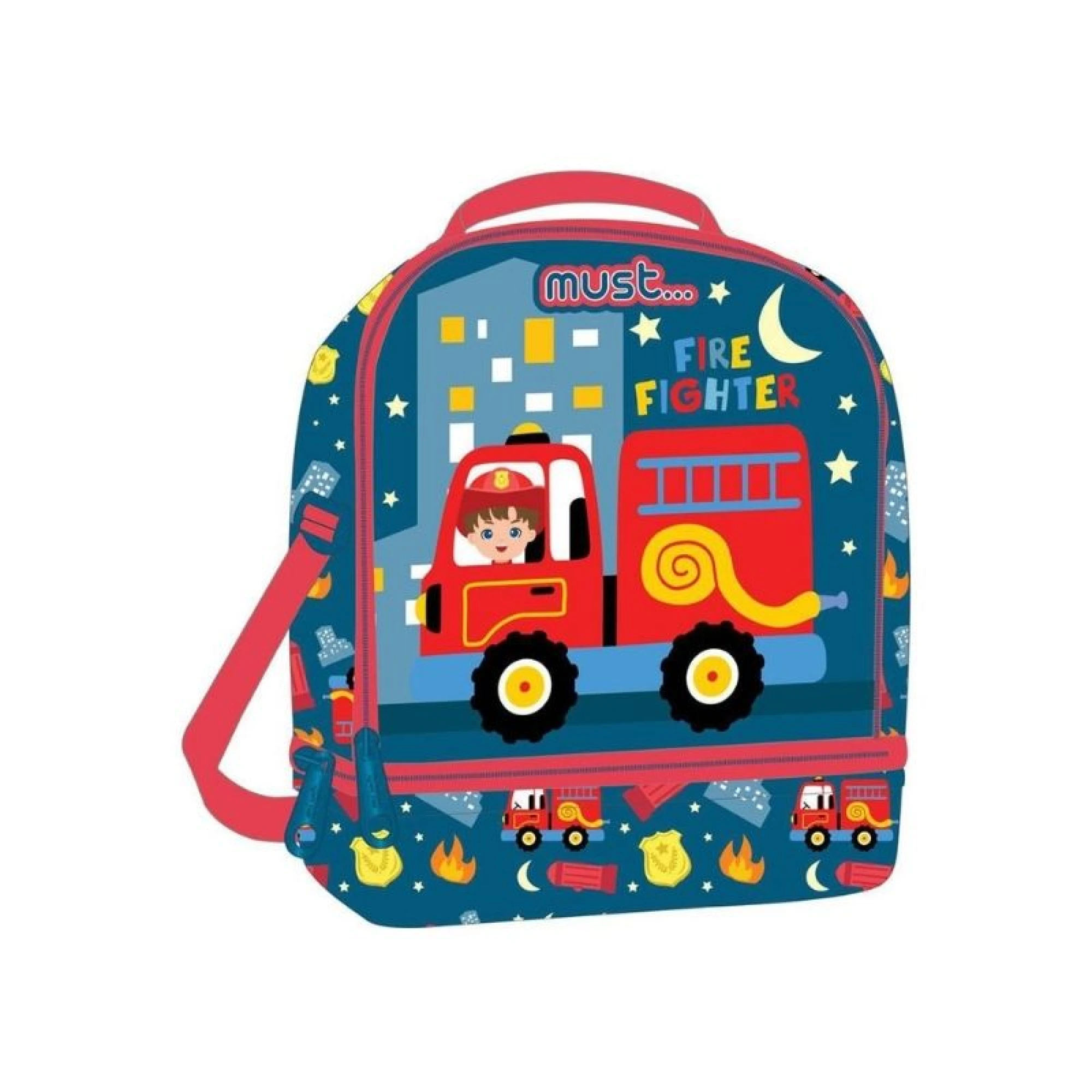 Lunch Bag Must Yummy Fire Fighter with isothermal special inner lining