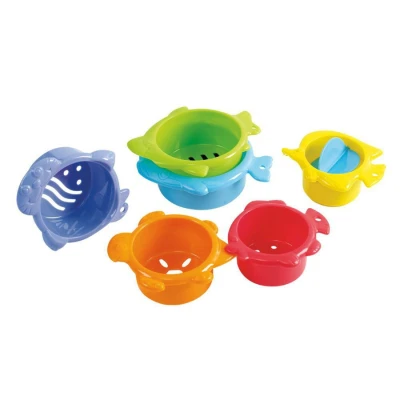 Playgo Sand Sieve Toy  Under the Sea - 6 Stackable Sand Sieves