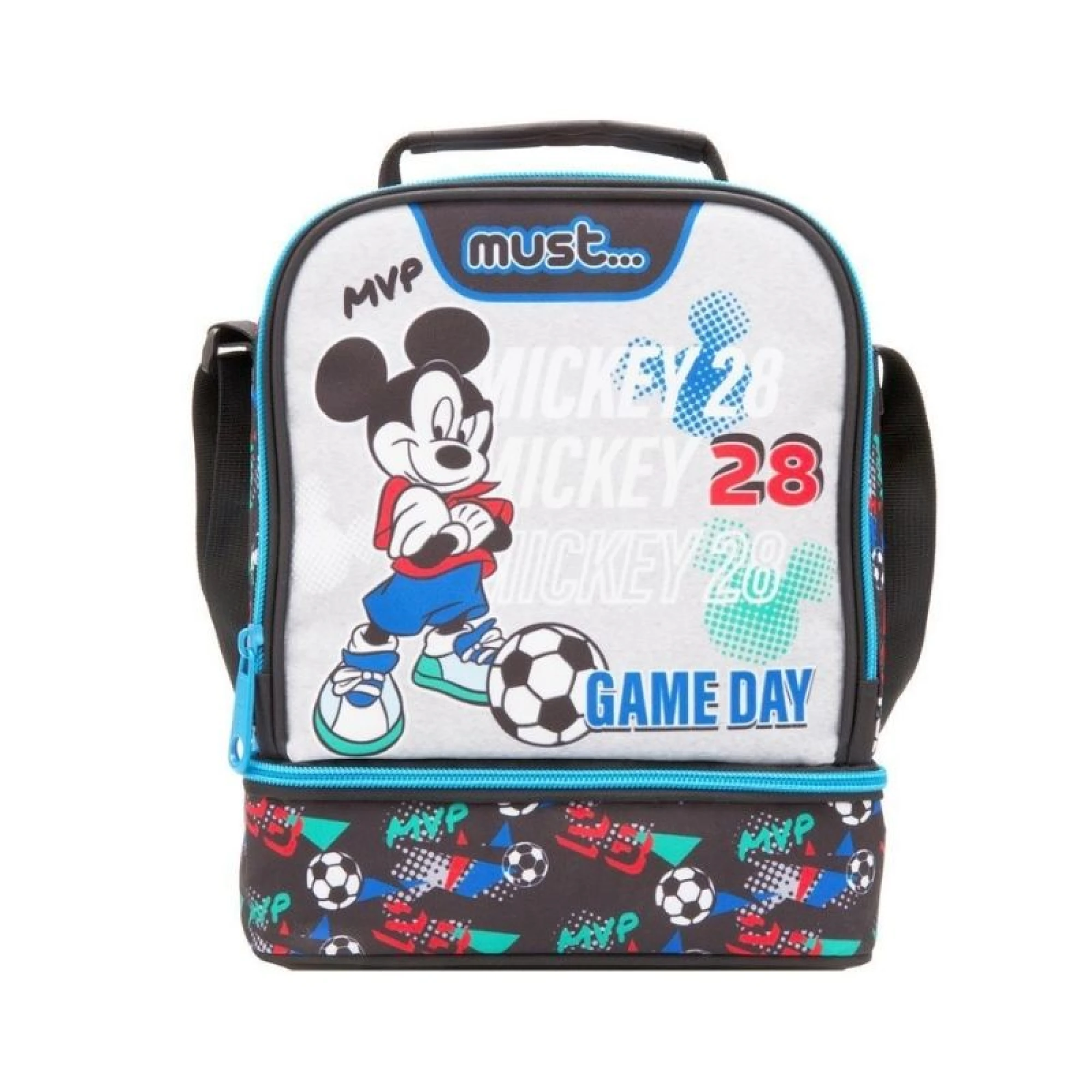 Lunch Bag Disney Mickey Mouse Game Day Must with isothermal special inner lining