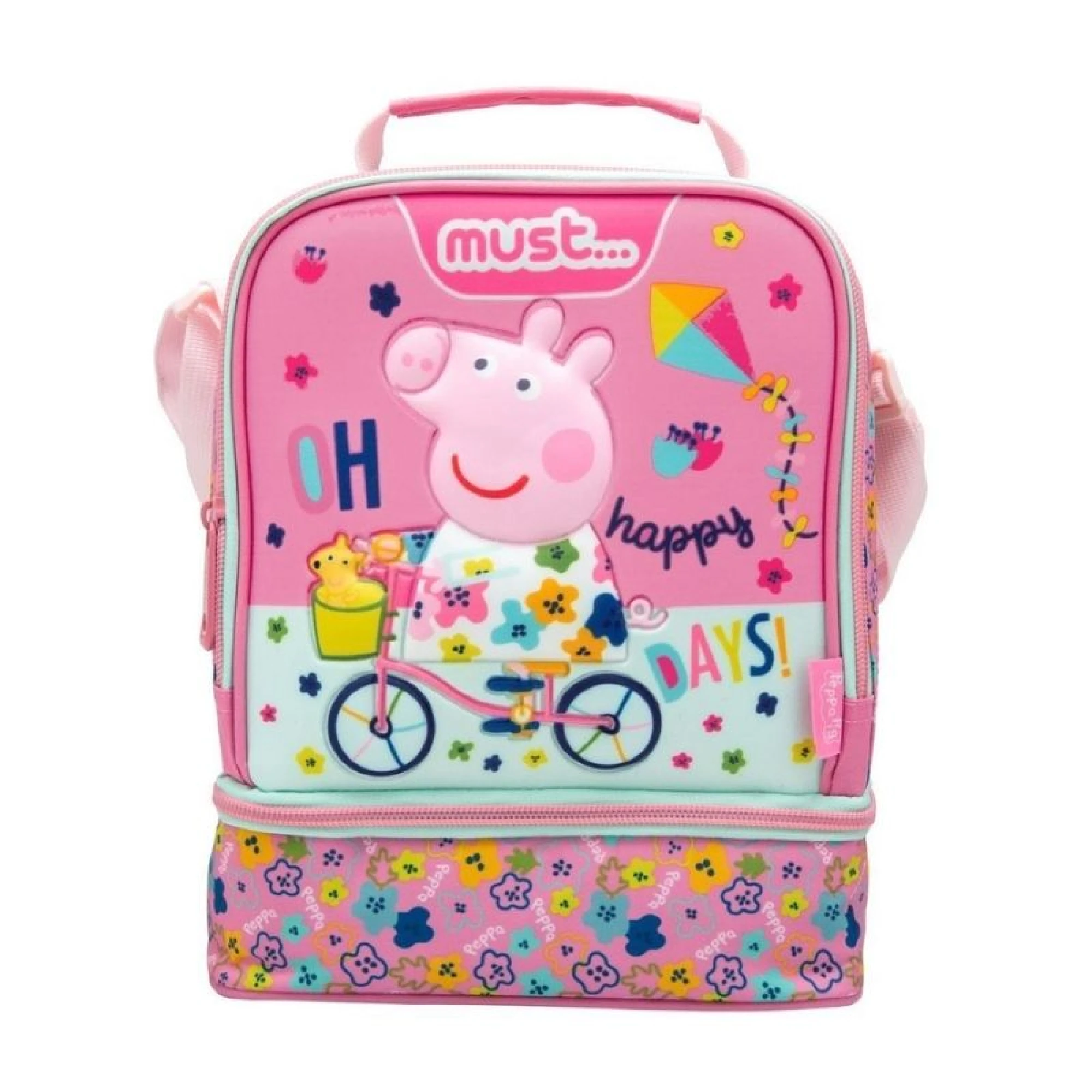 Lunch Bag Peppa Pig Must with isothermal special inner lining