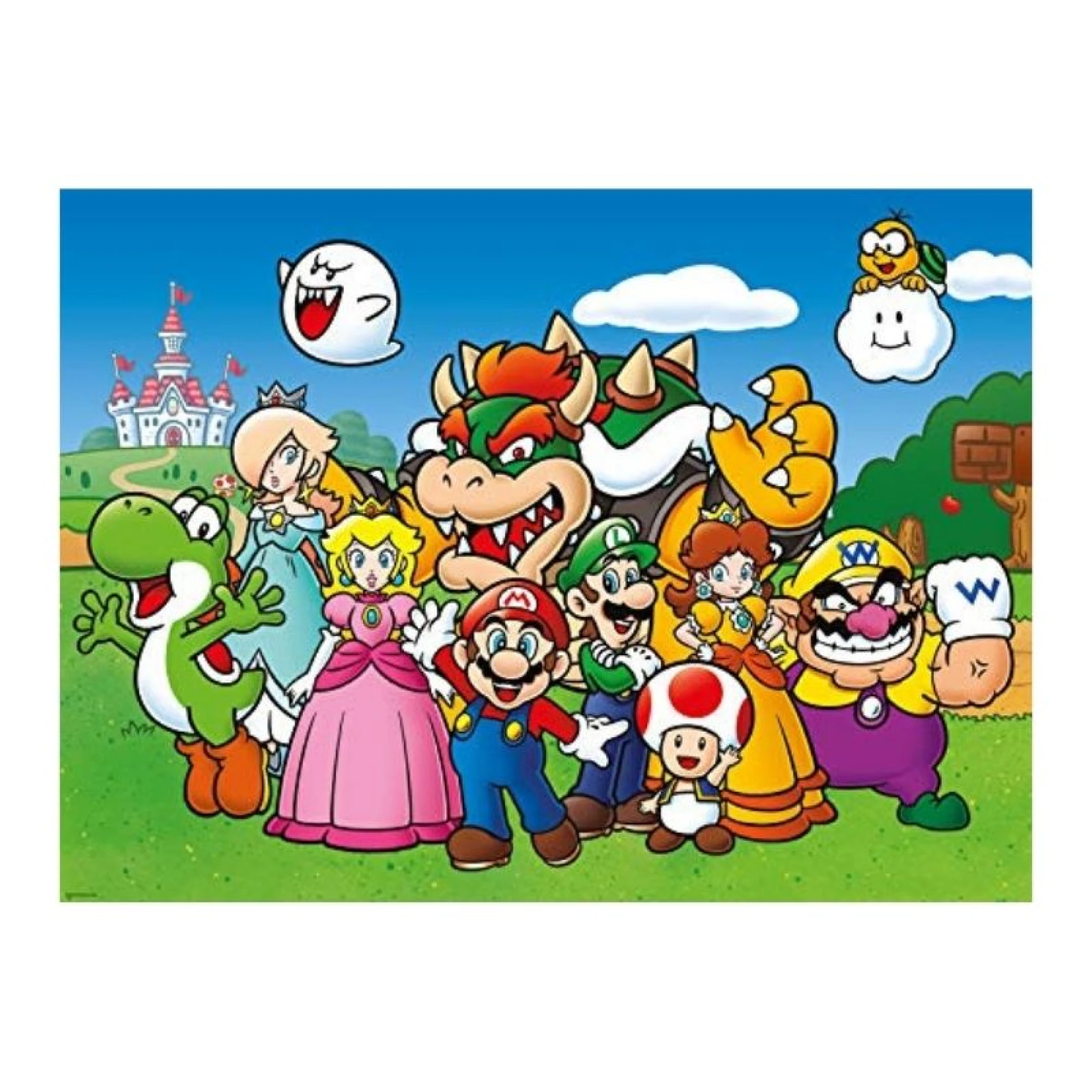 Super Mario Puzzle, 100pcs. XXL
