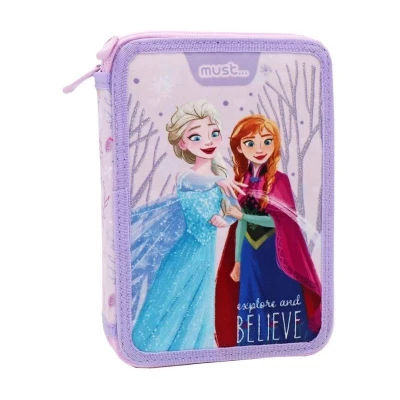 The School Pencil Case Disney Frozen 2 Explore and Believe Must Double Decker