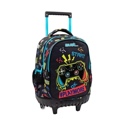 Trolley Backpack Must Play More with 3 cases