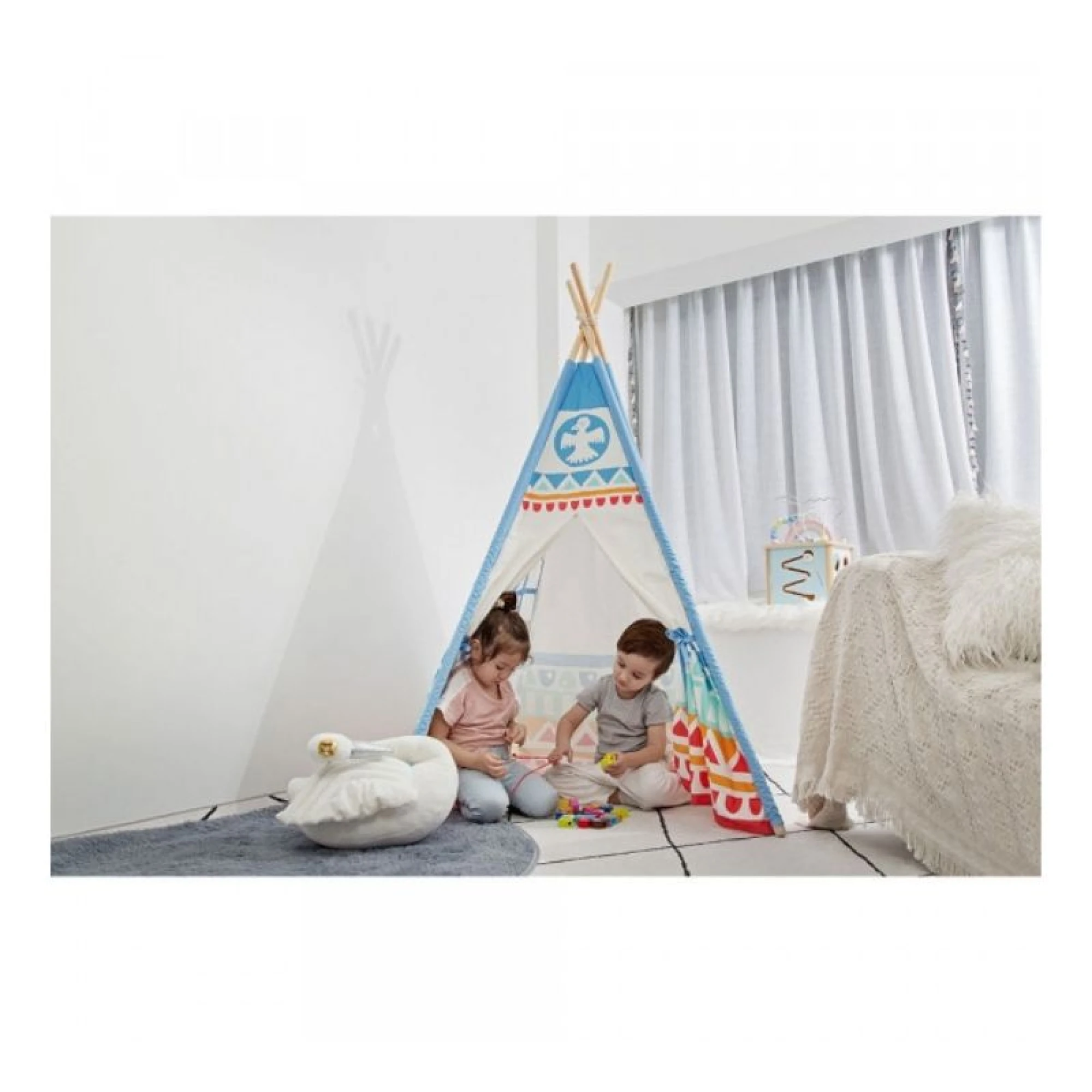 Classic World Toys Teepee - Blue
