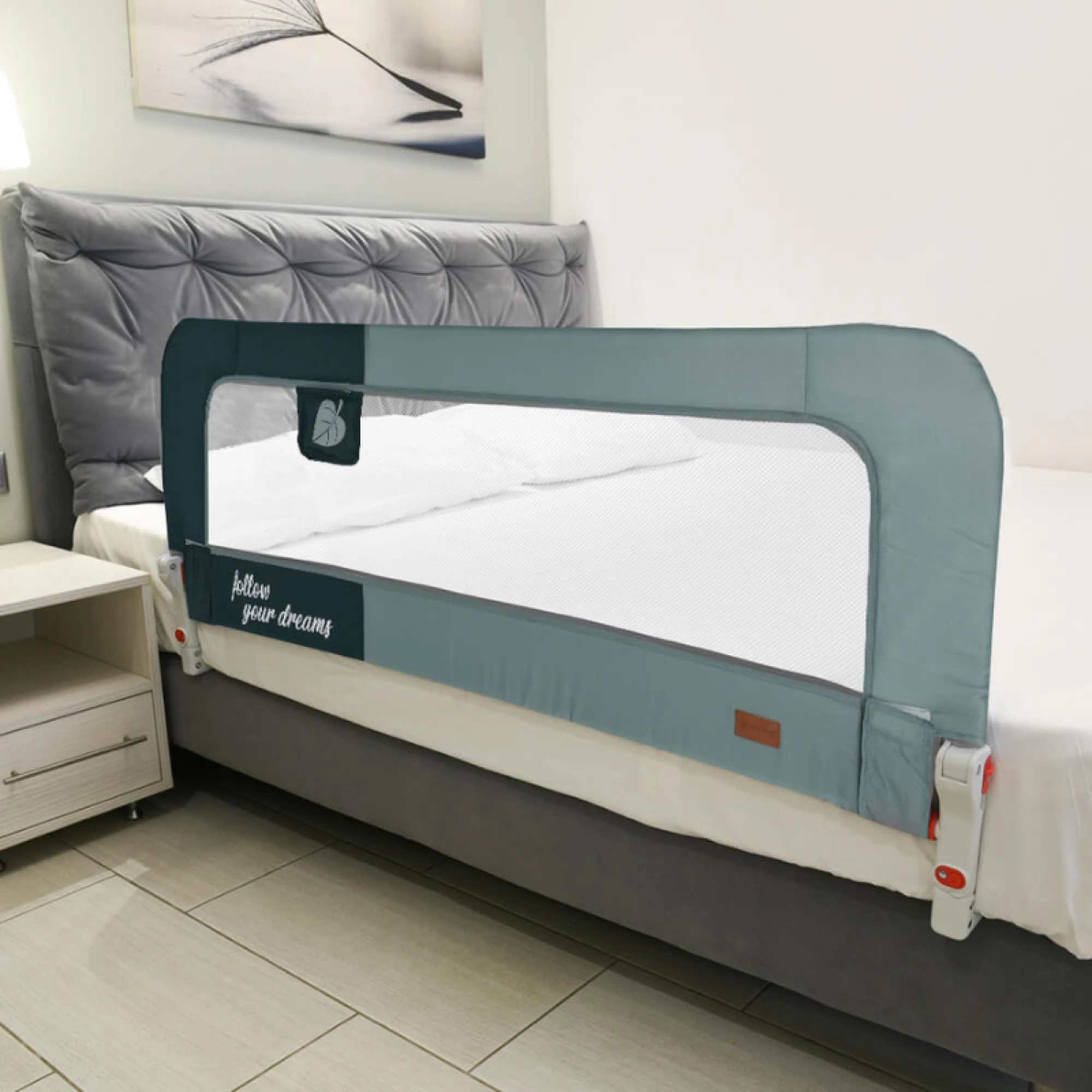 Bebe Star Bed Rail 140cm Nature