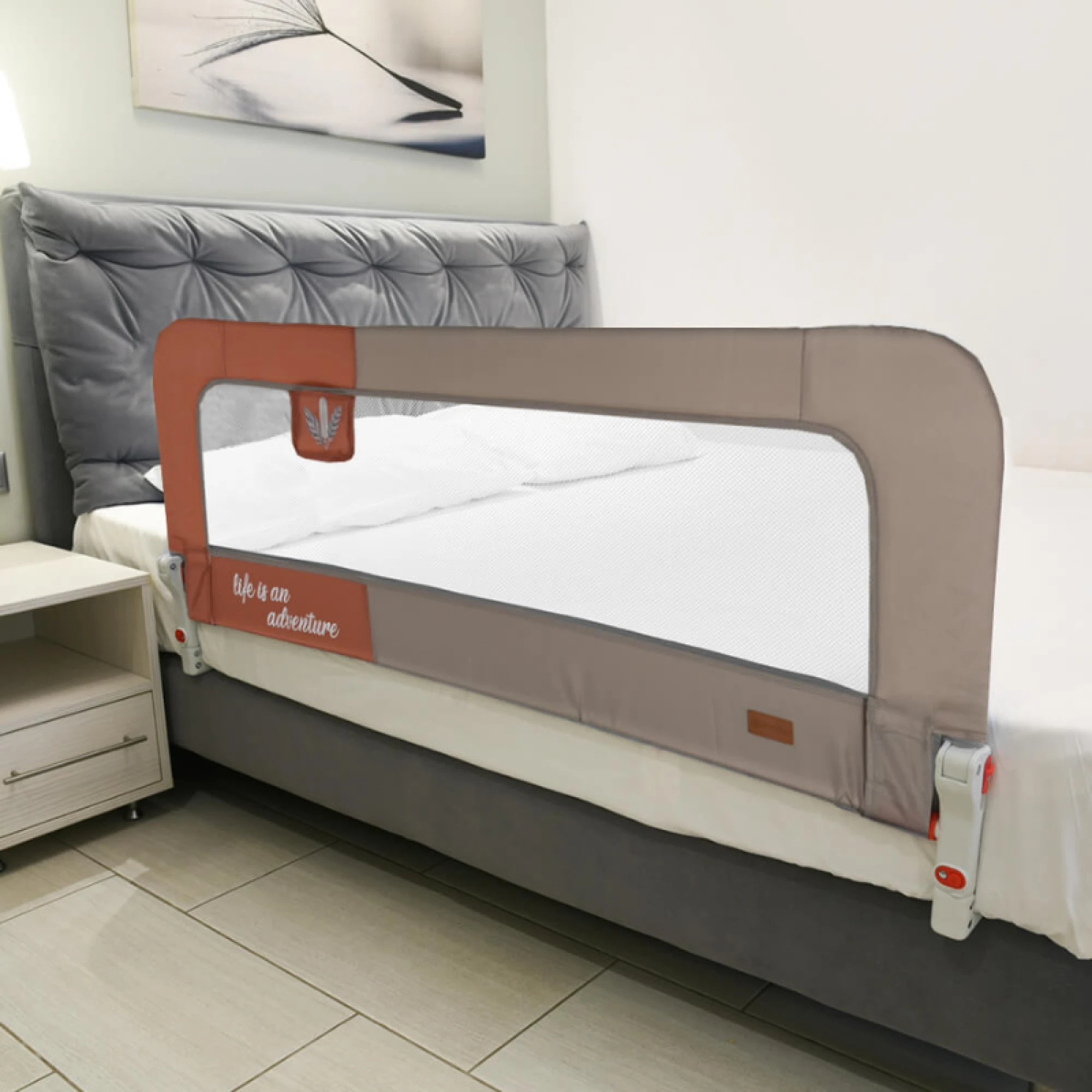 Bebe stars Bed Rail 140cm Boho