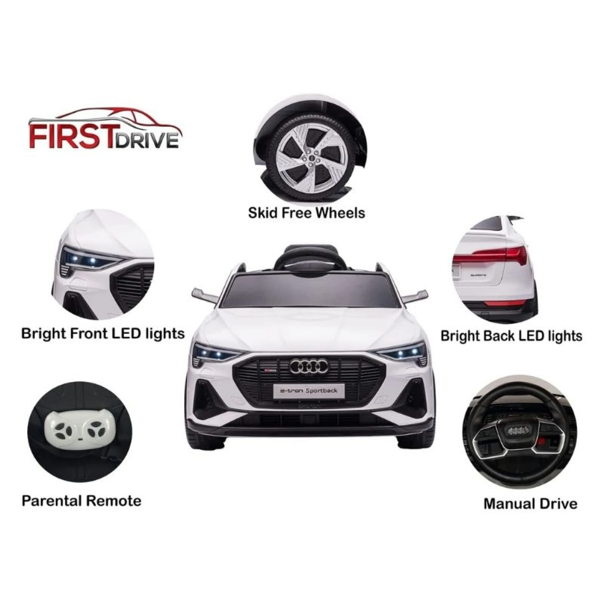Licensed Audi E-Tron Electric Car 12V