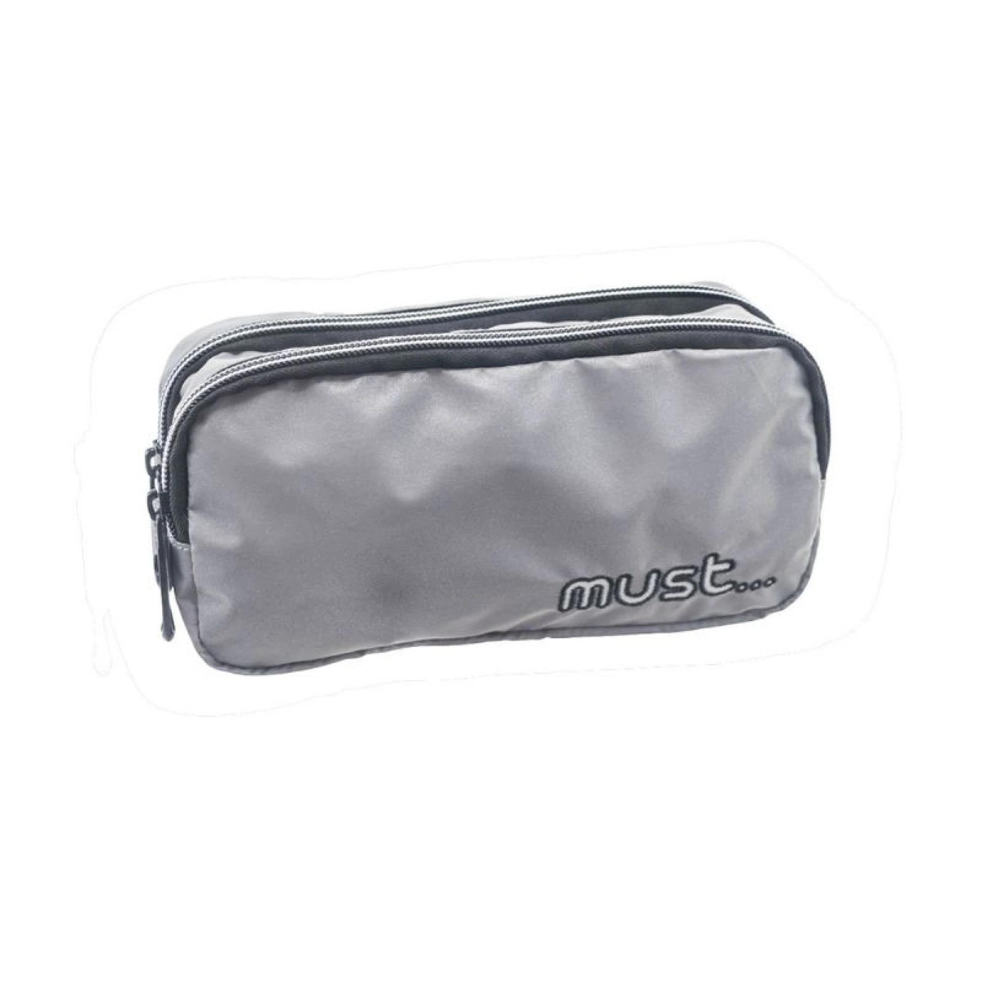 Reflective Pencil Case Must Reflect with 2 zippers