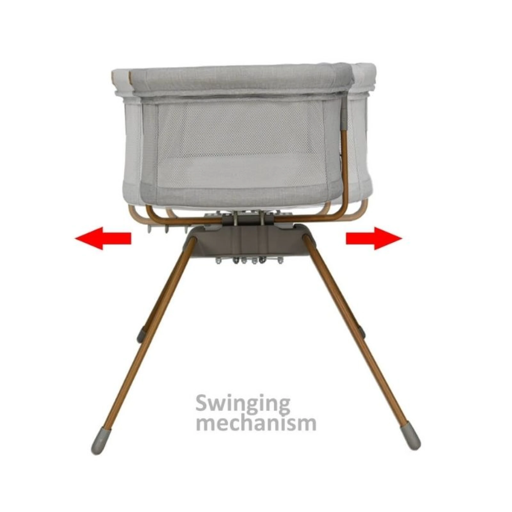 Bebestars - Cradle Chic 2in1 Light Gray