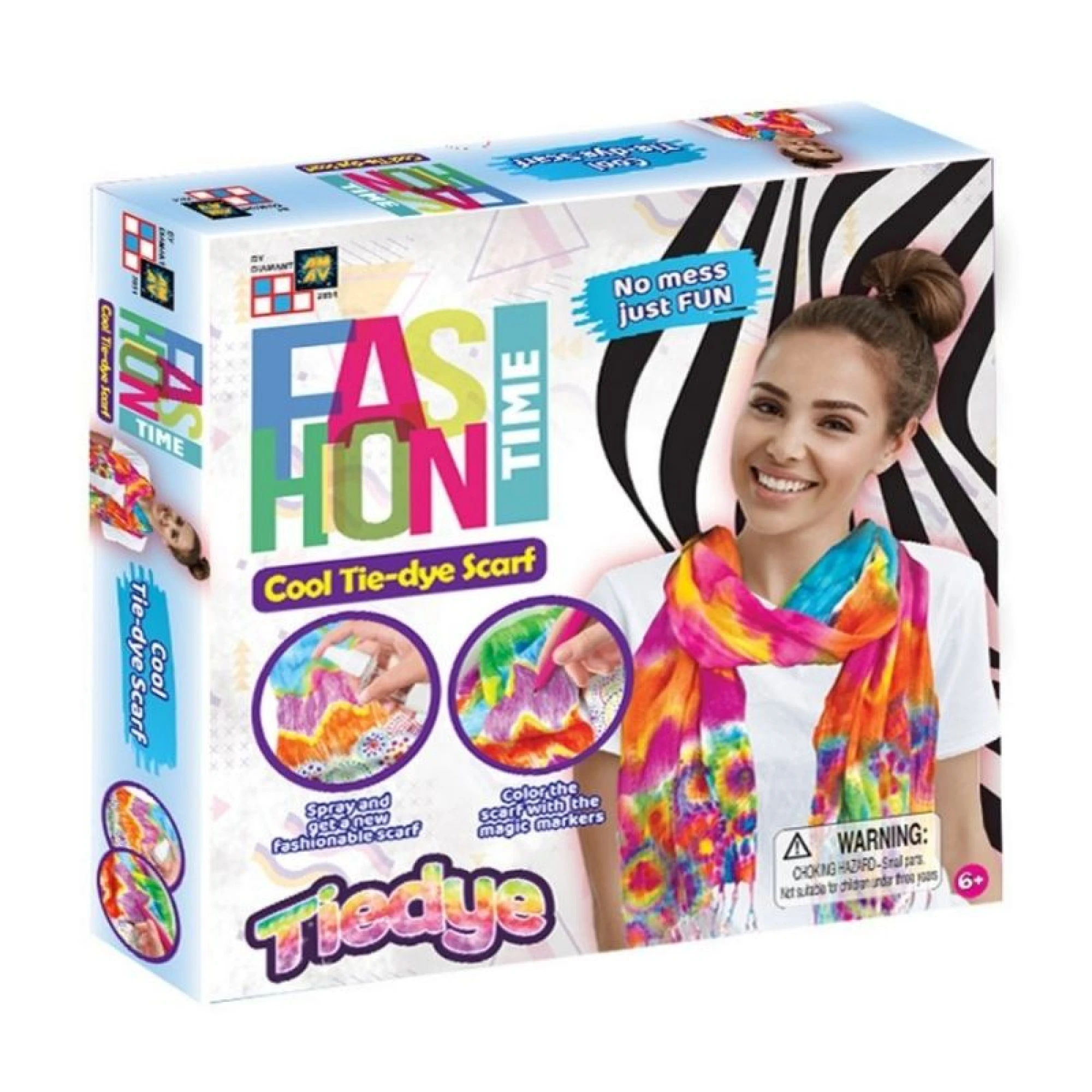 Fashion Time Cool Tie-Dye Scarf