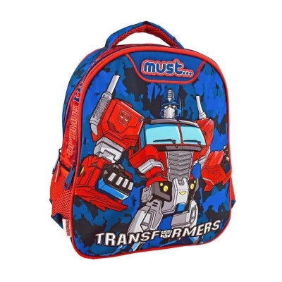Must Kindergarten Backpack Transformers Optimus 2Cases