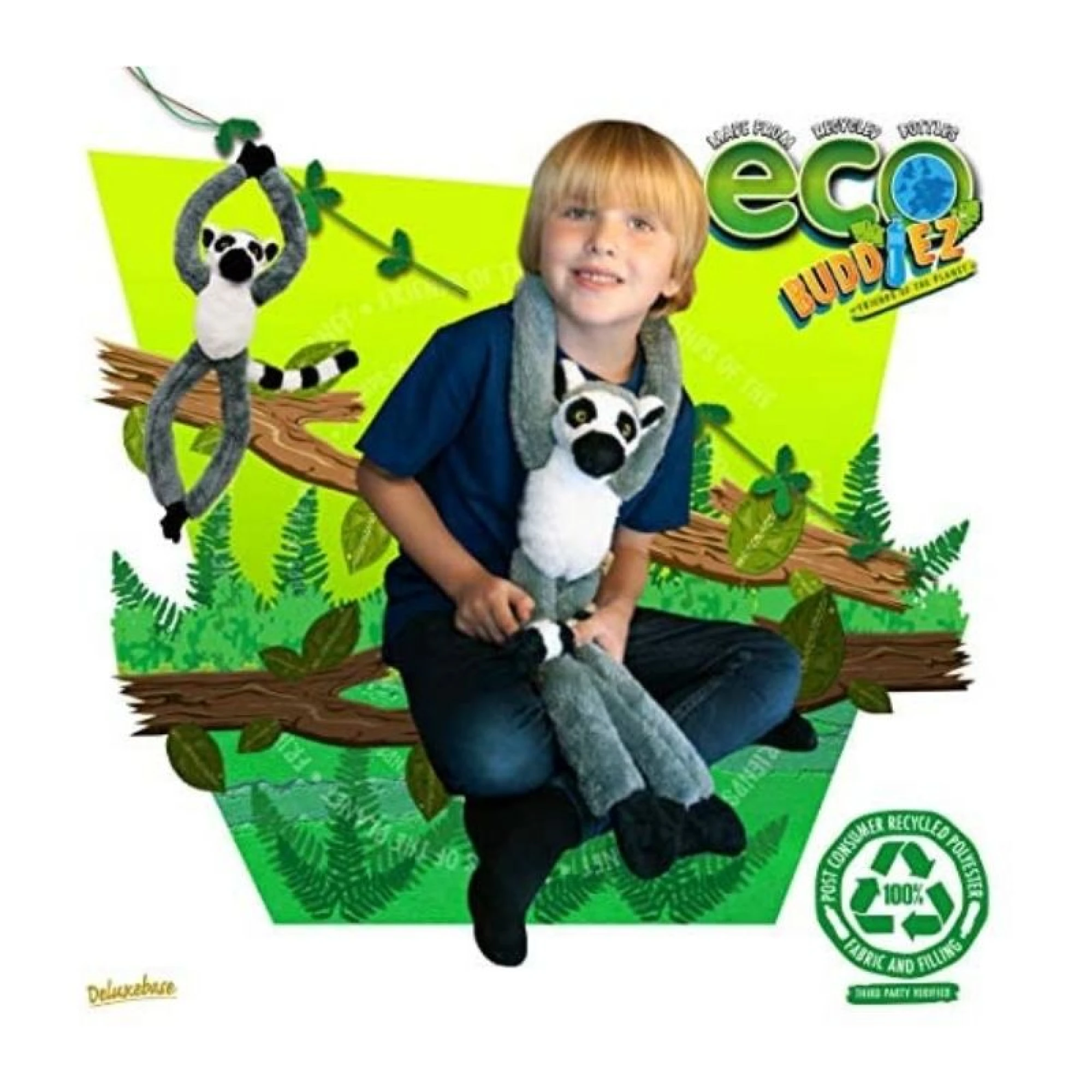 EcoBuddiez Tree Huggers – Ring Tailed Lemur