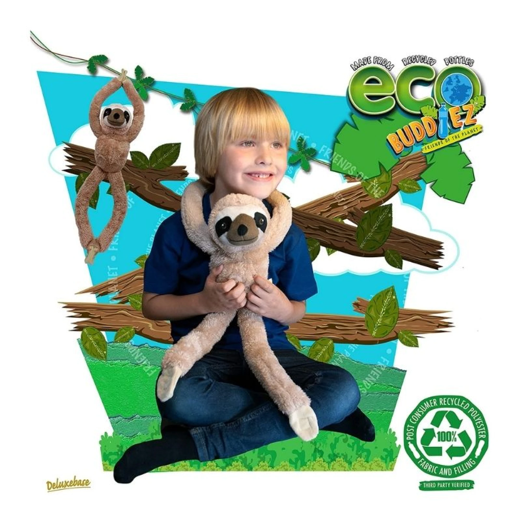 Eco Buddiez Tree Huggers - Sloth 72cm