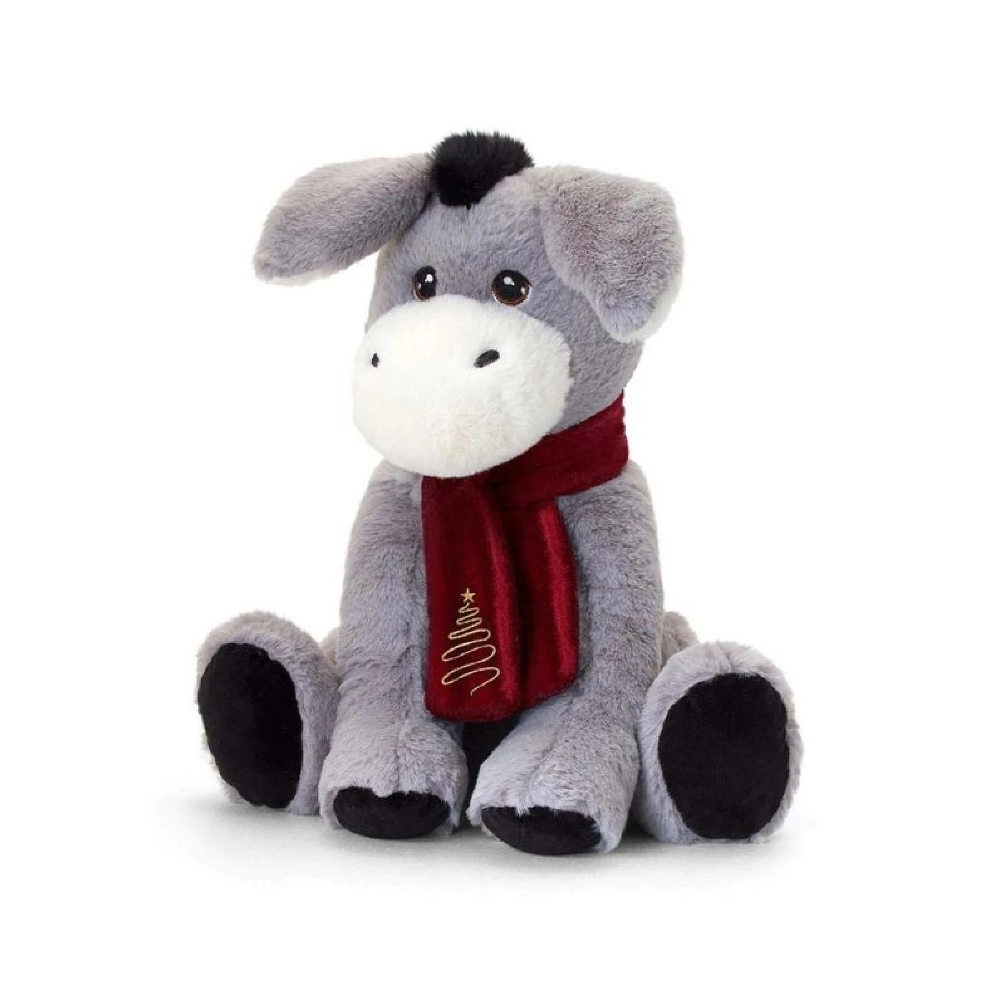 Keel Toys 25cm Donkey With Scarf