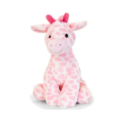 Keel Toys 26cm Snuggle Giraffe Pink