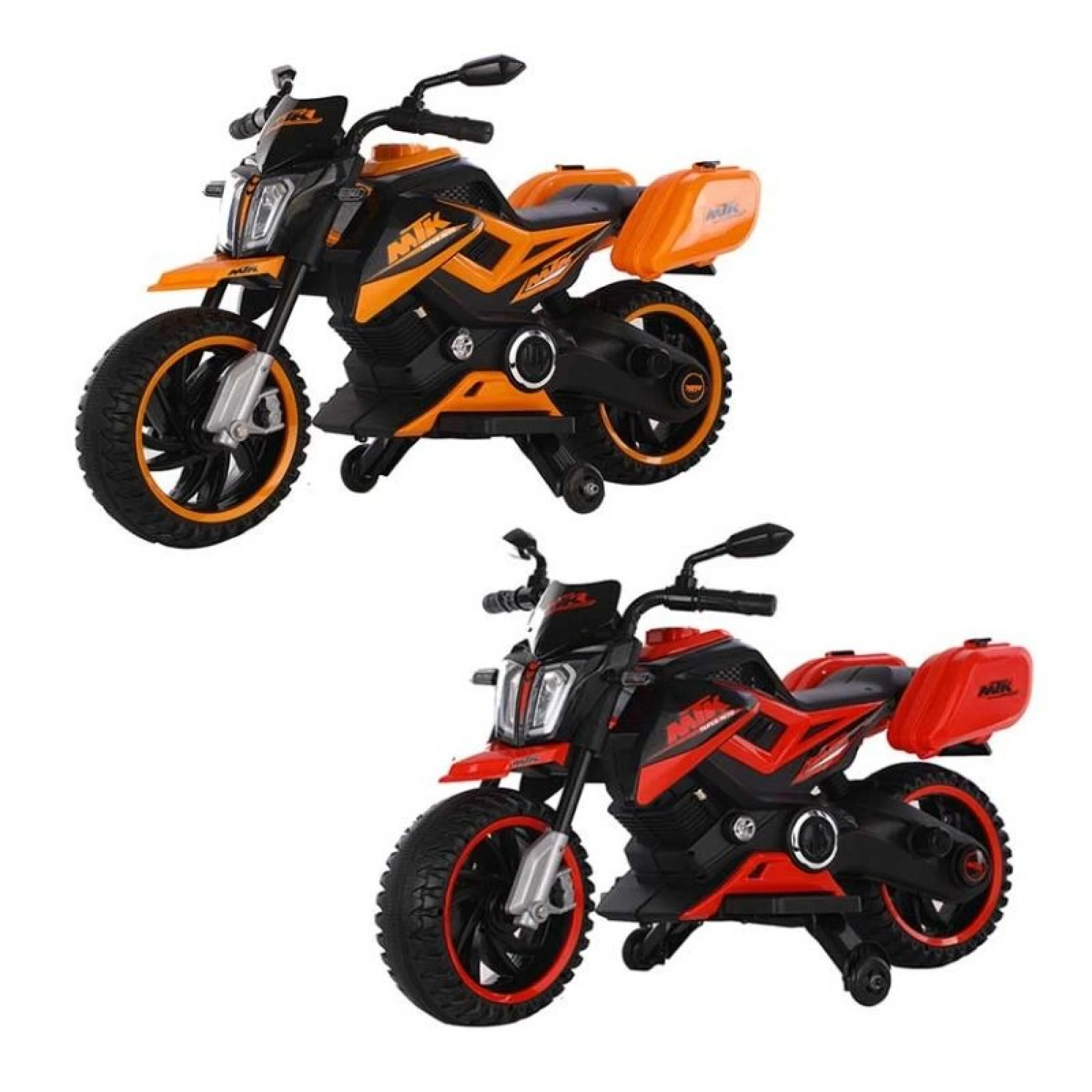 Children Motorcycle 2 Wheels 12V - Orange  (1103203)