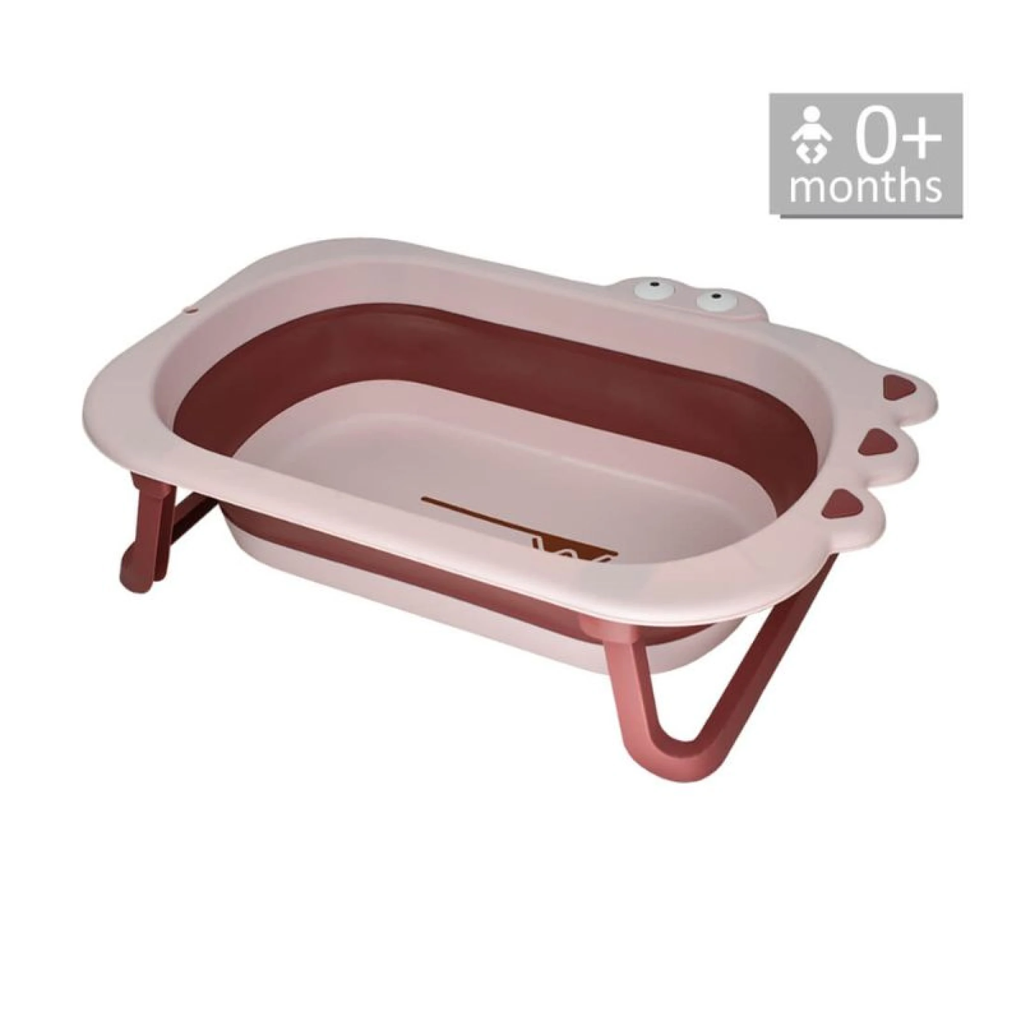 Bebestars Folding Bath Froggy Pink 25-185