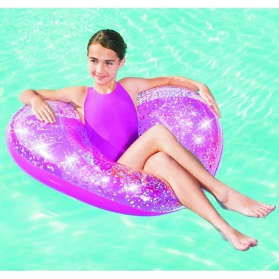 Bestway Inflatable Glitter Swim 91cm Pink