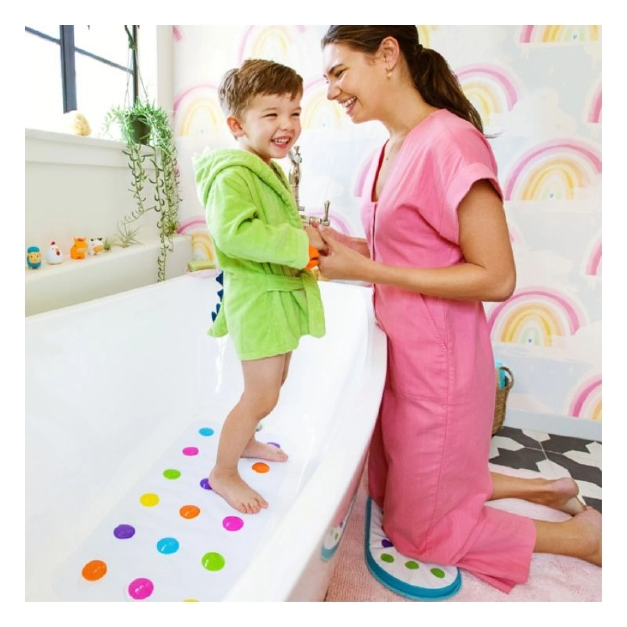 Munchkin Dots Bath Mat