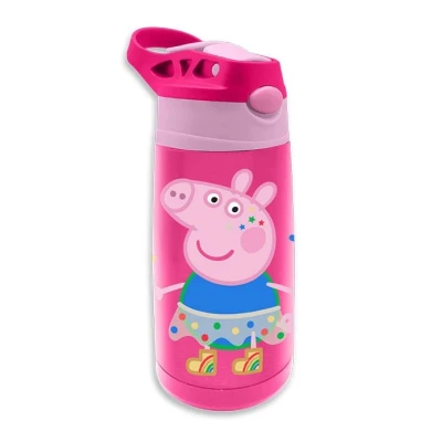 Peppa pig stainless steel water bottle 400ml