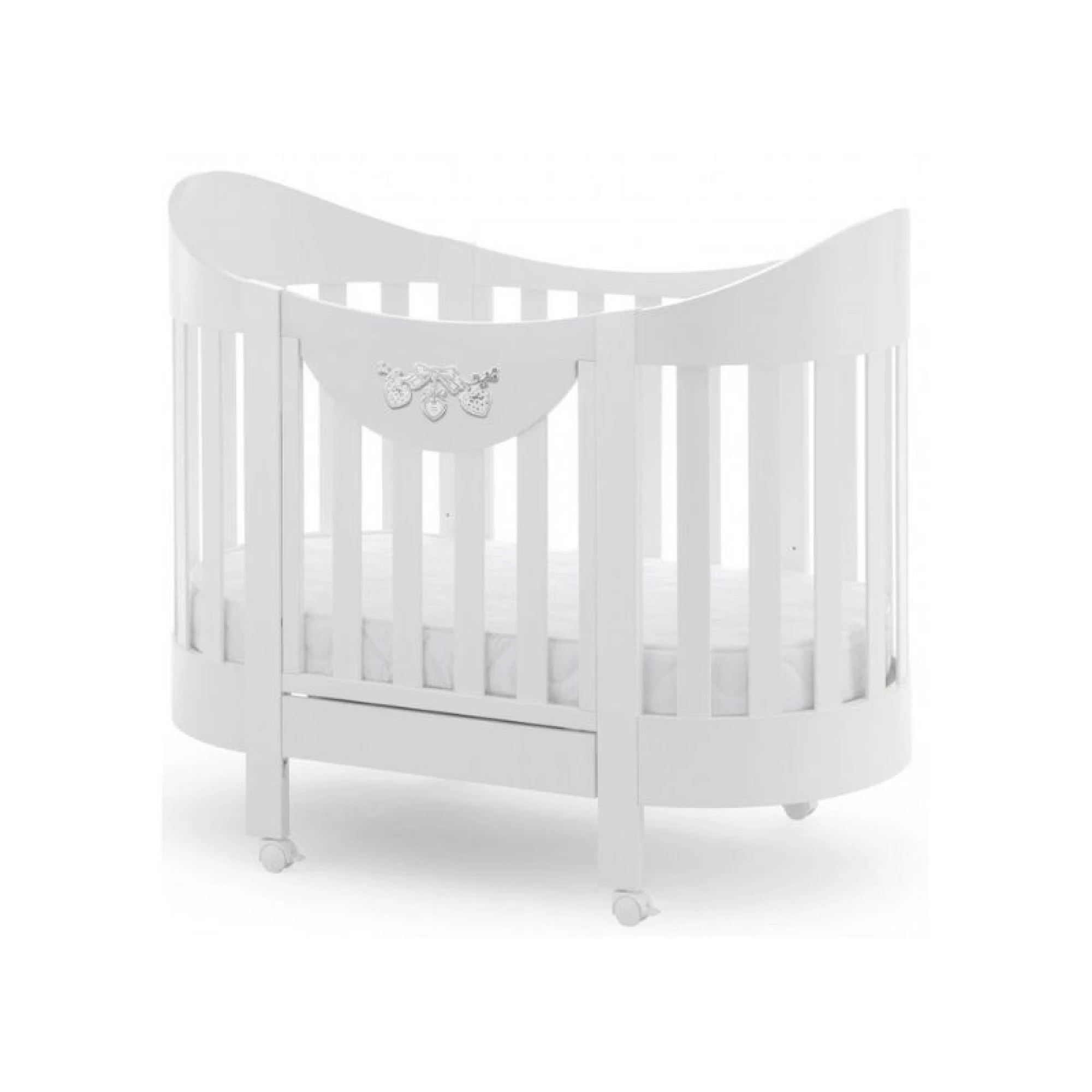 Italbaby cot Ovale Romantic white