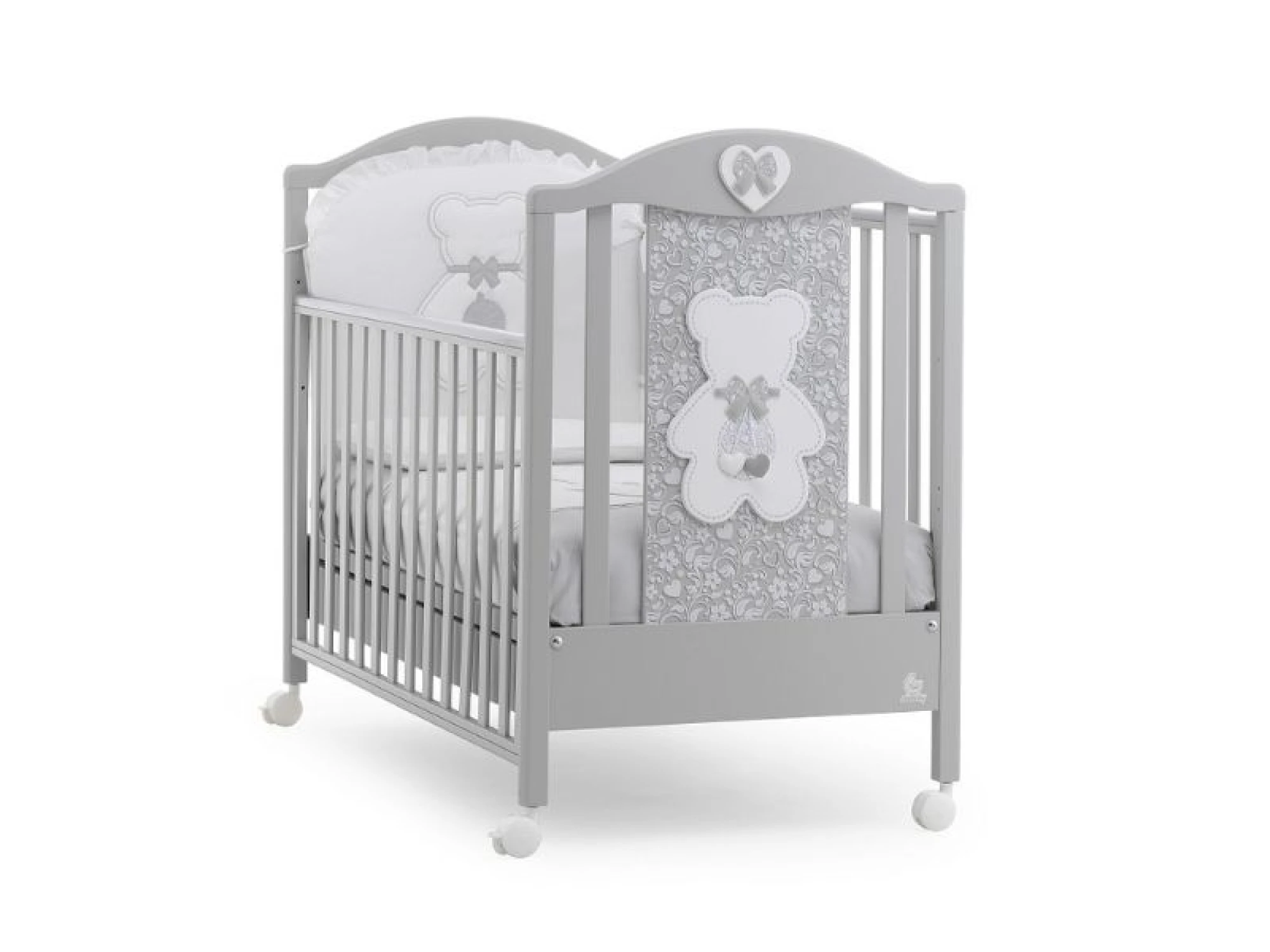 Italbaby cot Fiocco classic (grey)
