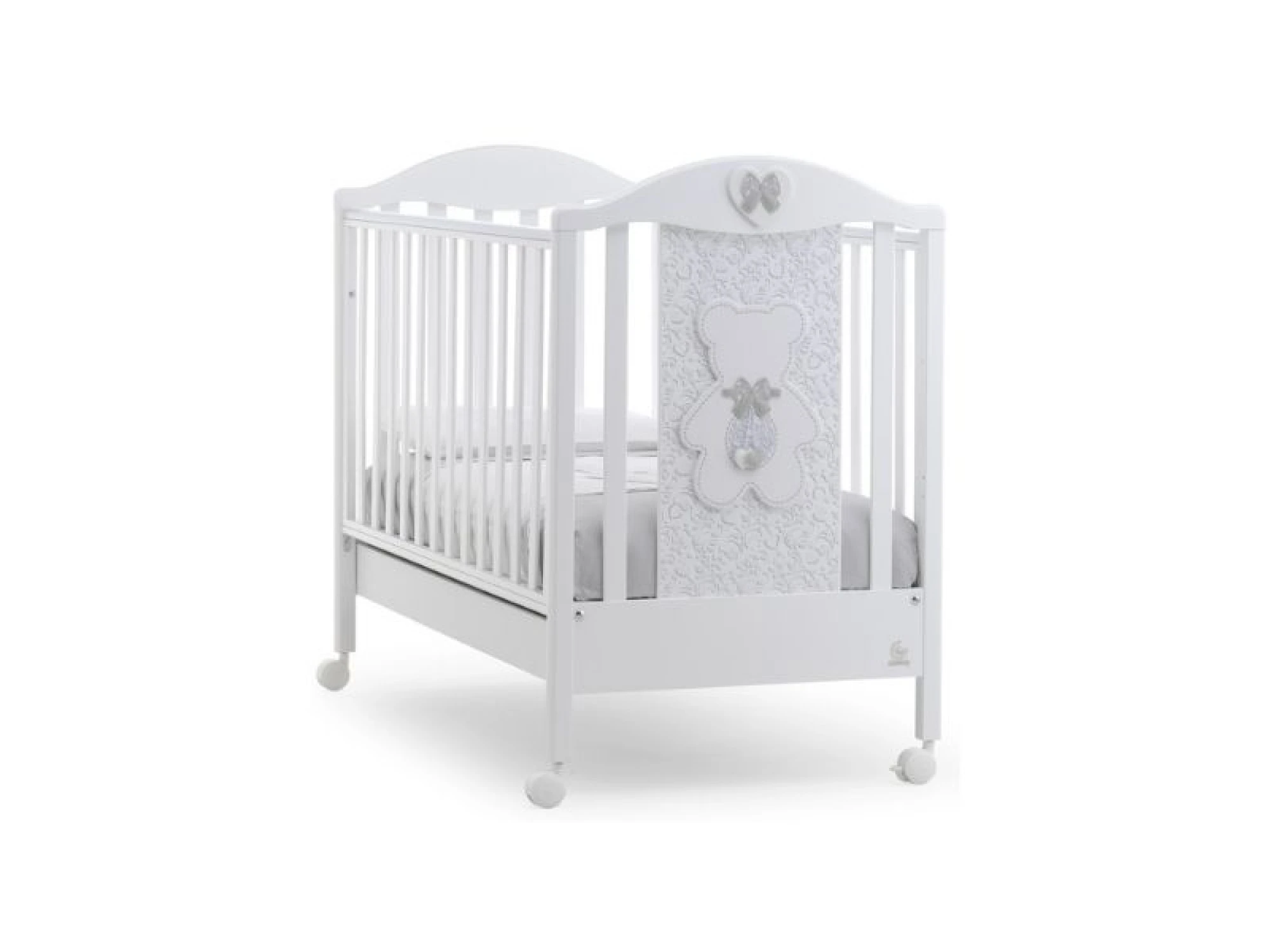 Italbaby cot Fiocco classic (white)