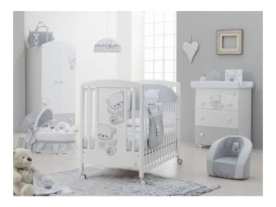 Italbaby cot Jolie (Grey)