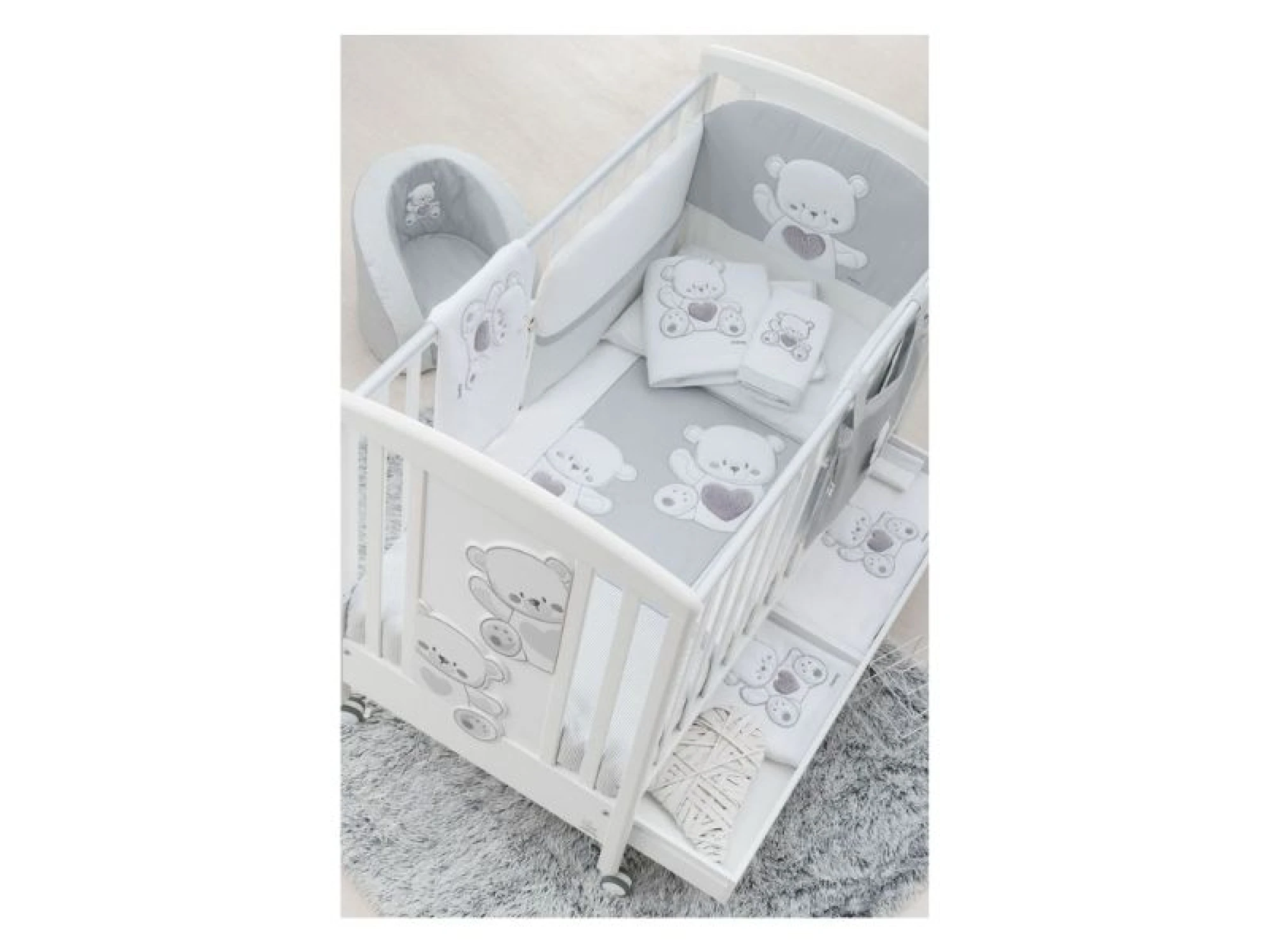 Italbaby cot Jolie (Grey)