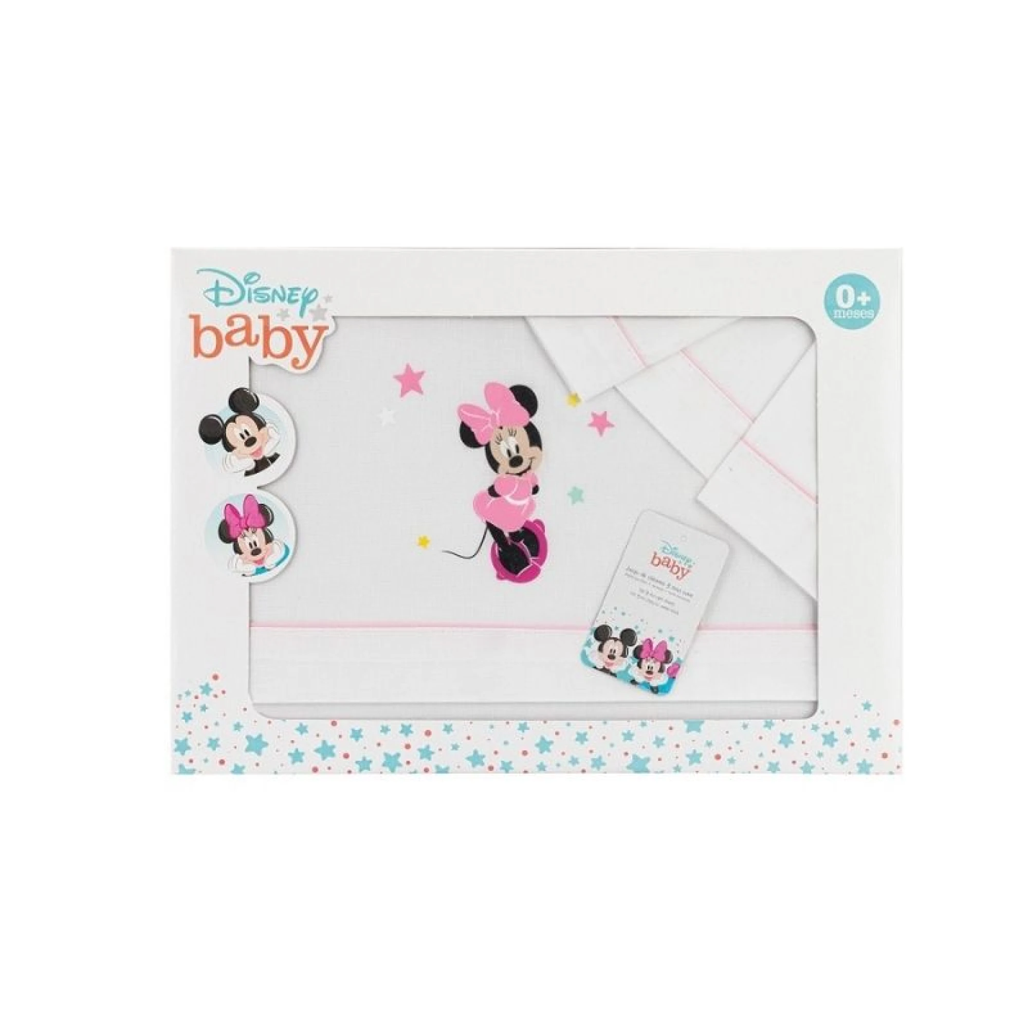 Inter baby 3pcs bed.crib cotton -  MINNIE