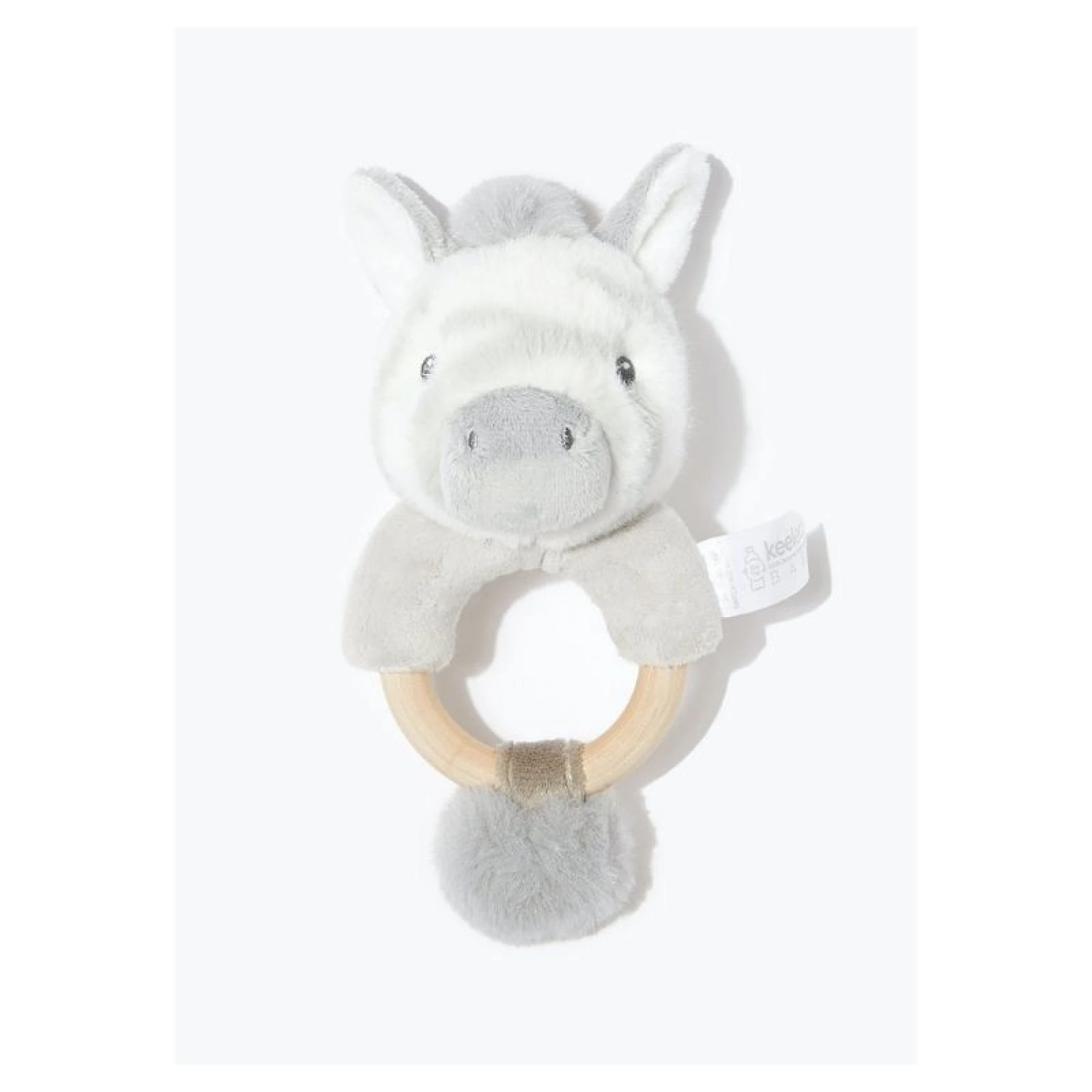 Keel Toys Teether Ring Zebra