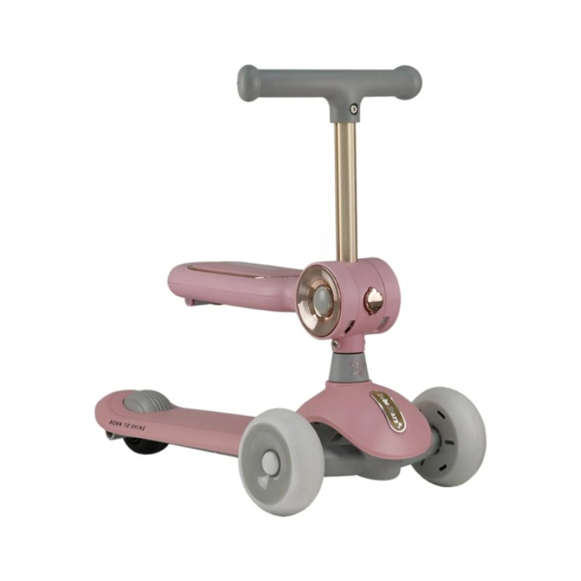 Bebe Stars Scooter X-Ride 2in1 Pink